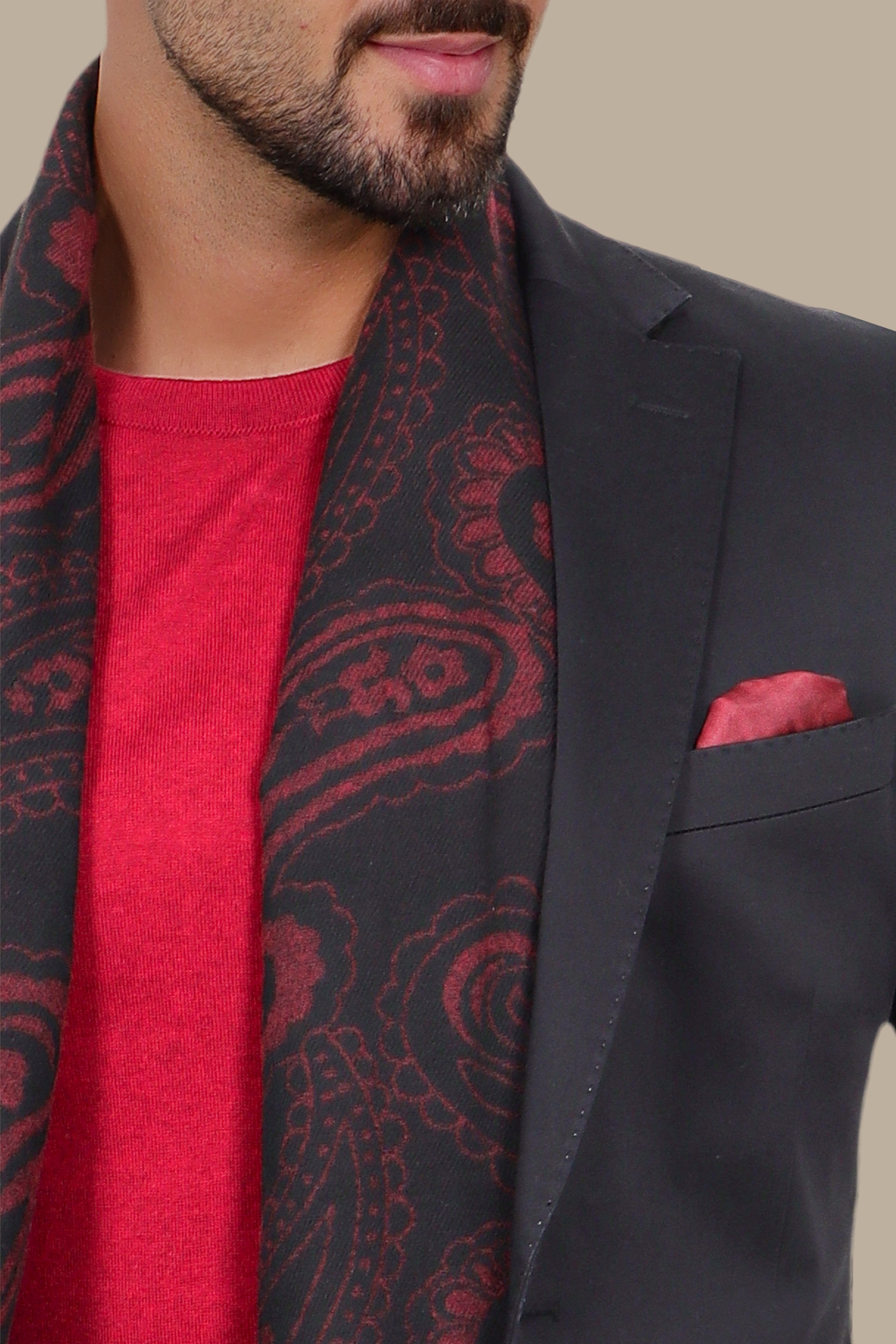 Chic Sophistication: The Satin Patch Black Blazer