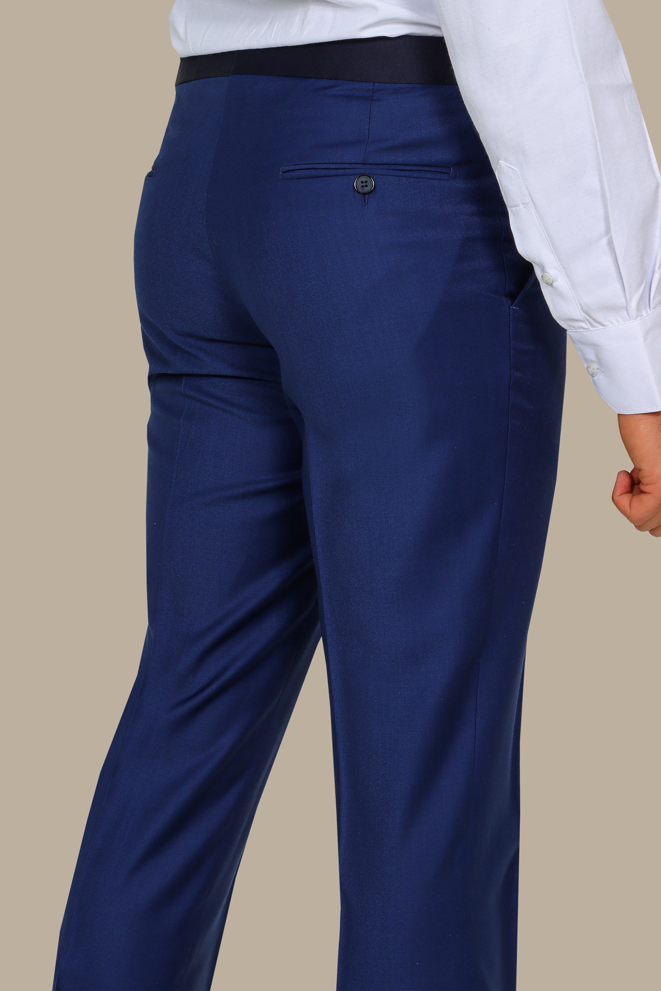 Blue Tuxedo Pants