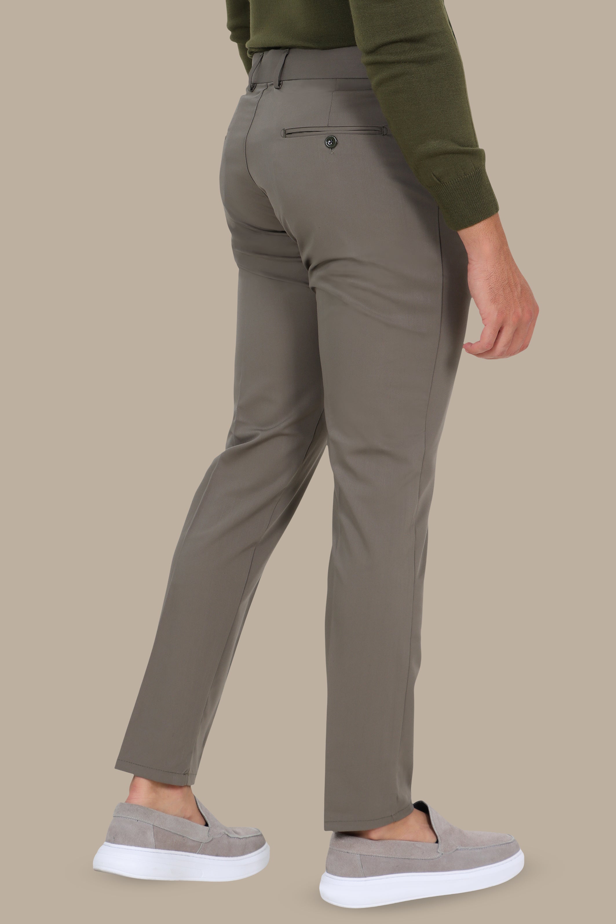 Classic Slim Fit Pant in Olive