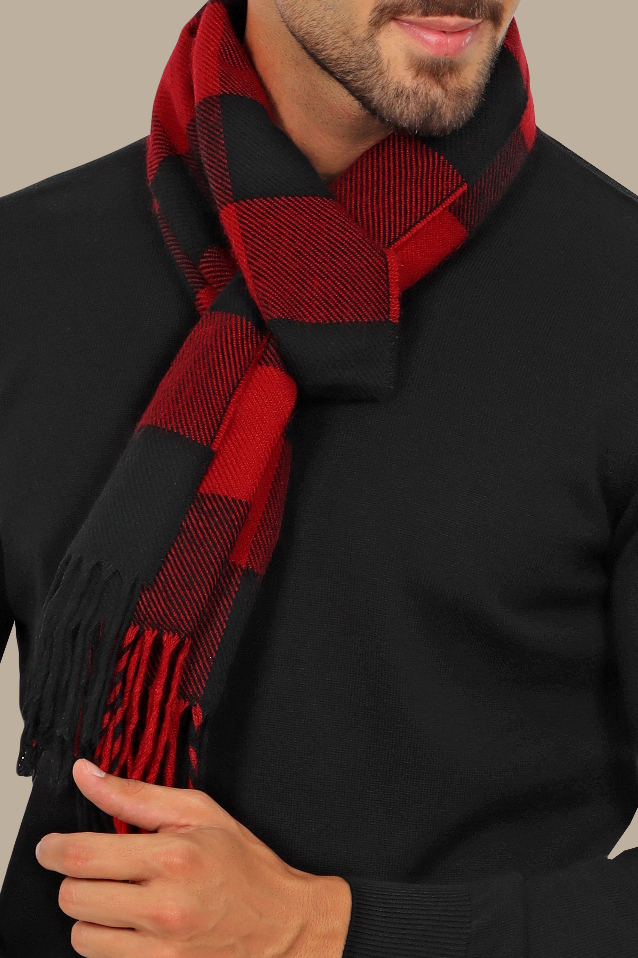 Black Classic: Round Neck Basic Sweater