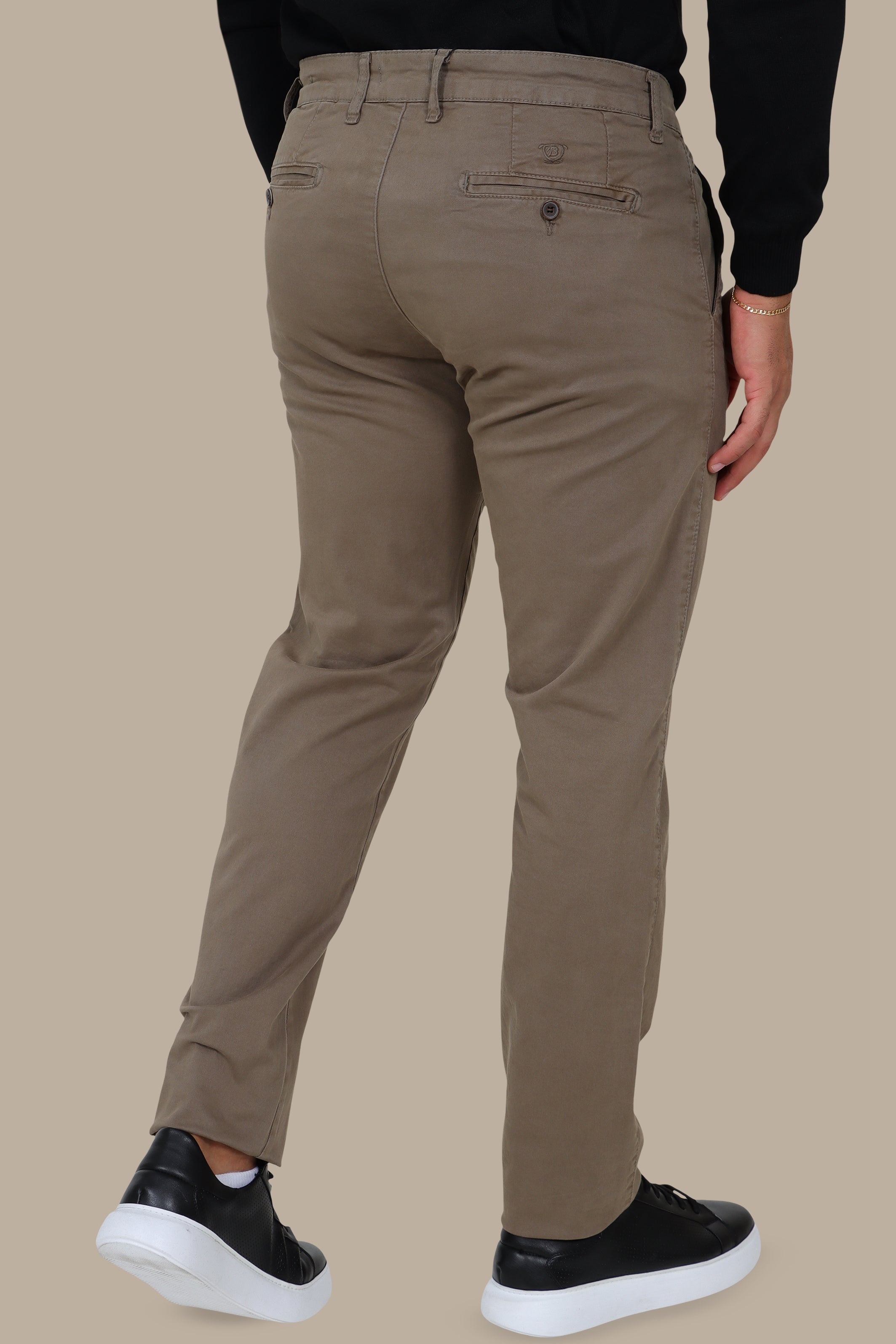Olive Regular-Fit Chino (Big Size)