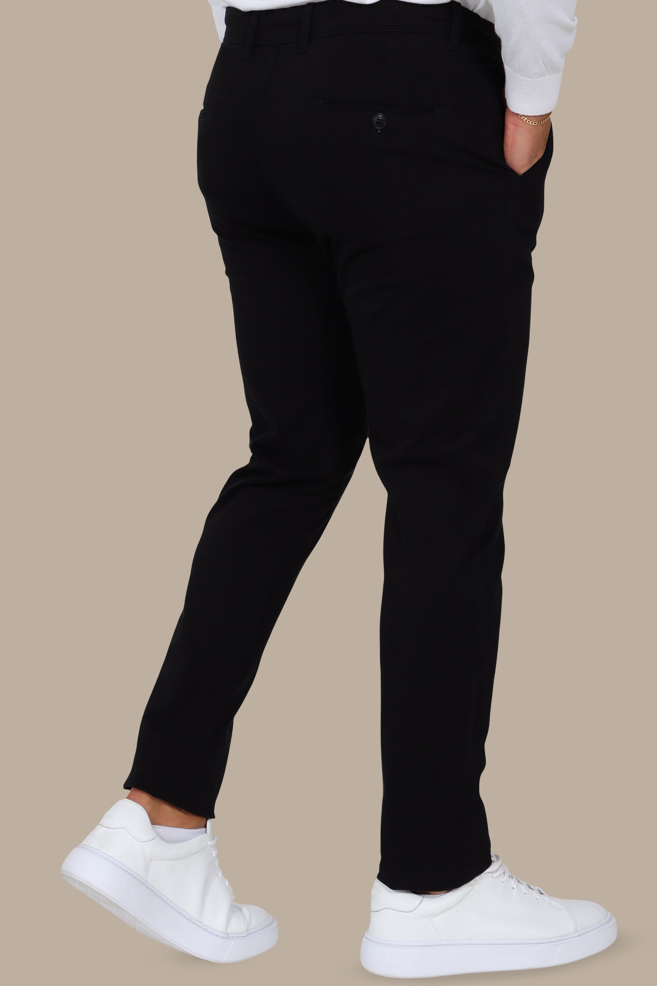 Basic Chino Plain Black