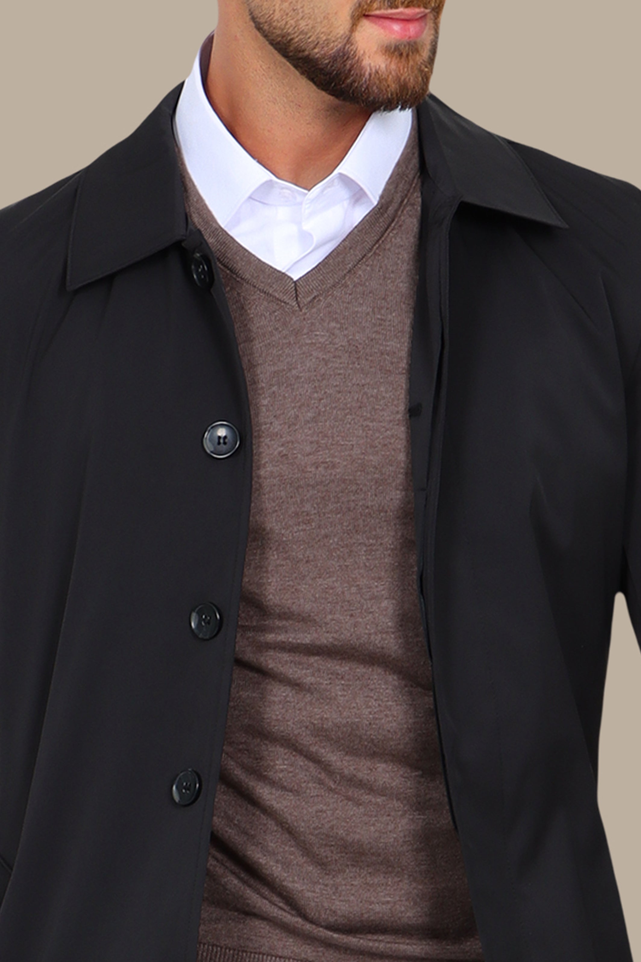 Black Long Parka Jacket