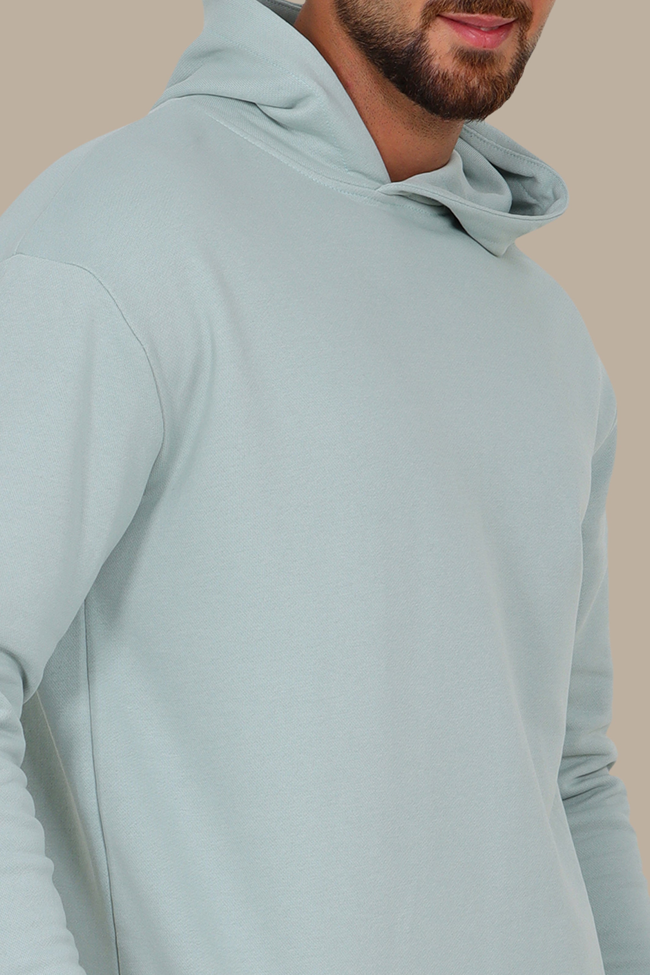 Sweatshirt Hoody Plain Basic | Aqua