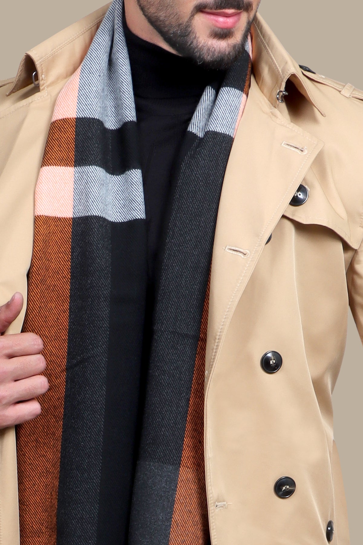 Defender: The Ultimate Trench Coat for Military Style