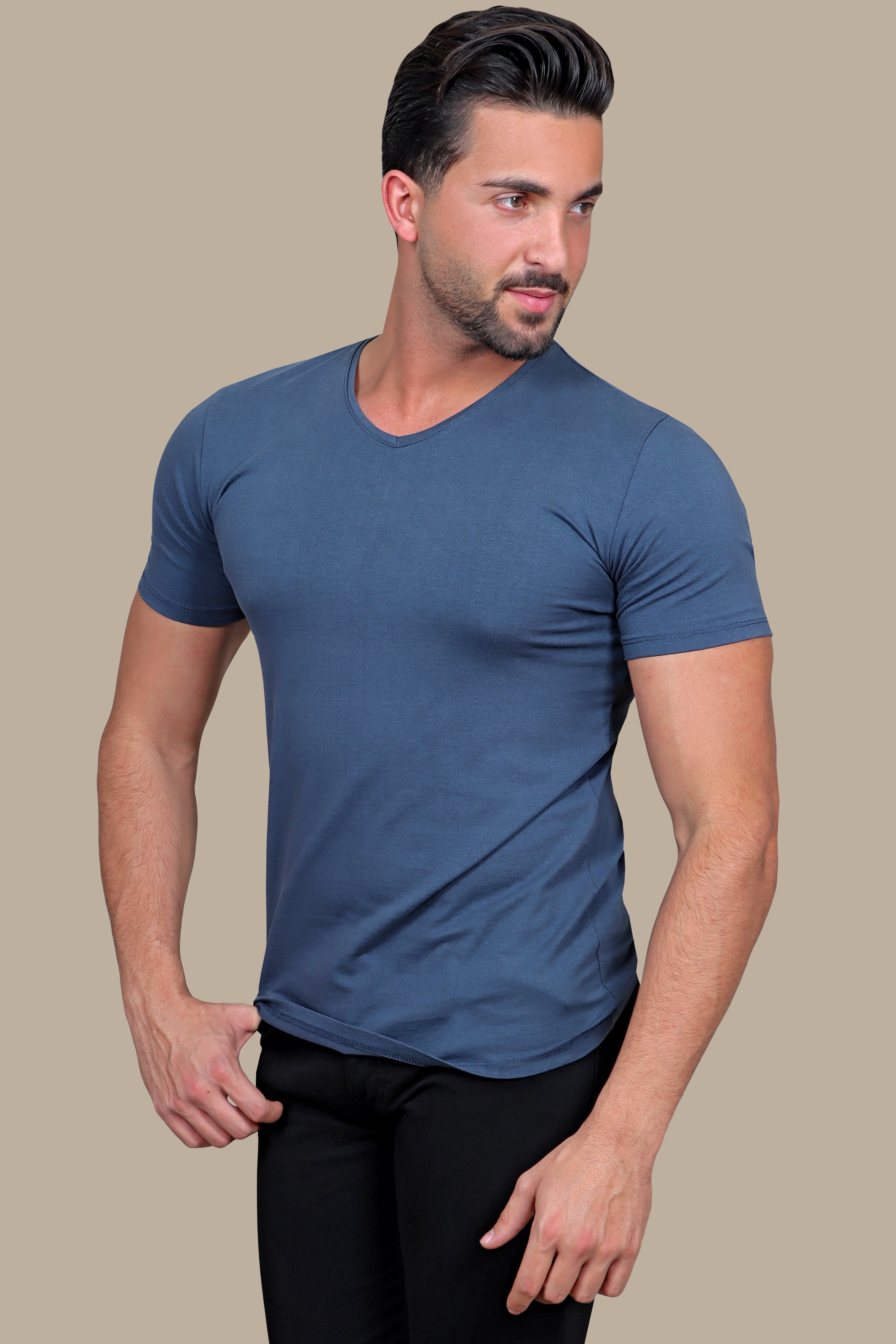 Essential Short Sleeve V-Neck T-Shirt