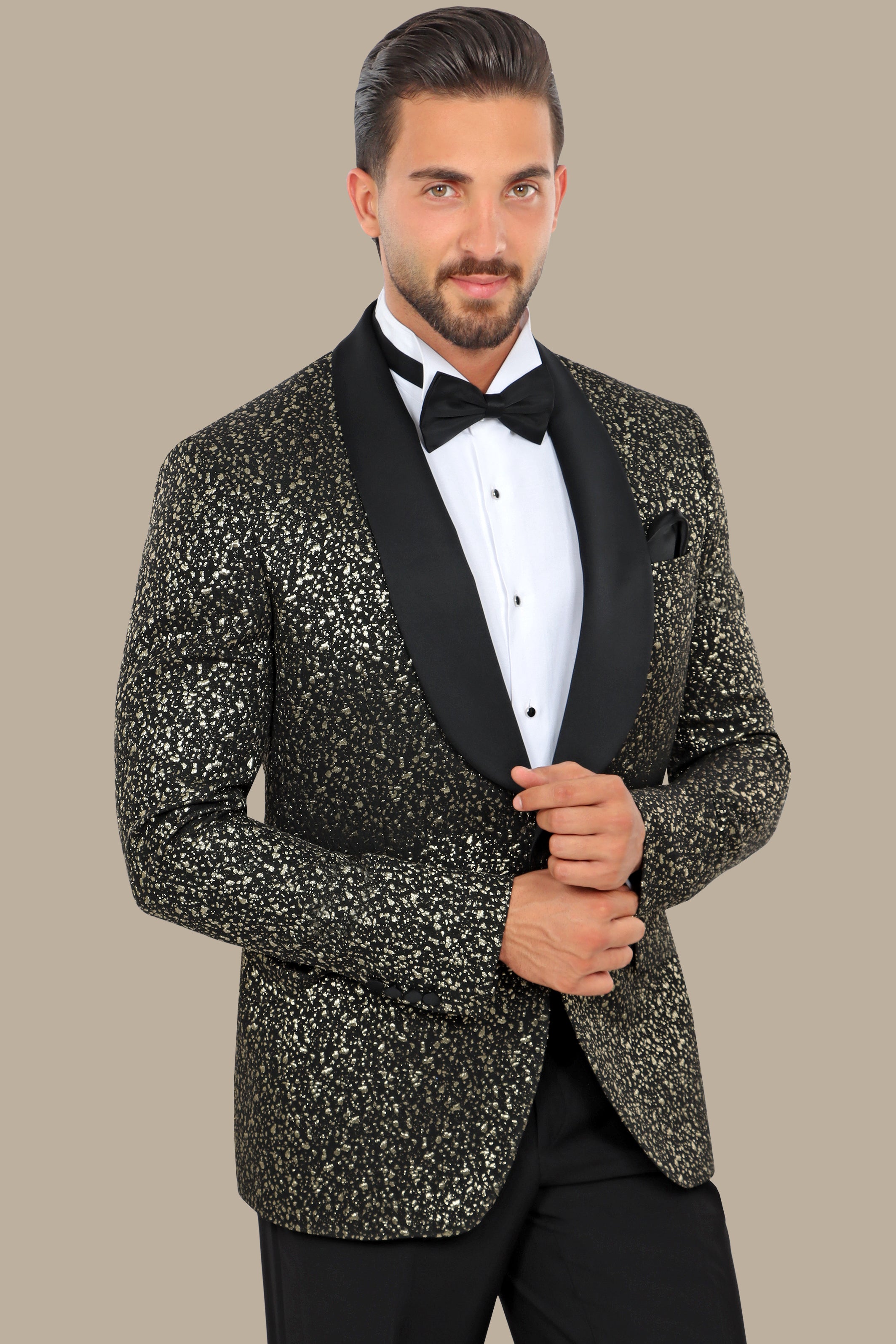 Gold Glitter Tuxedo FV Special Collection