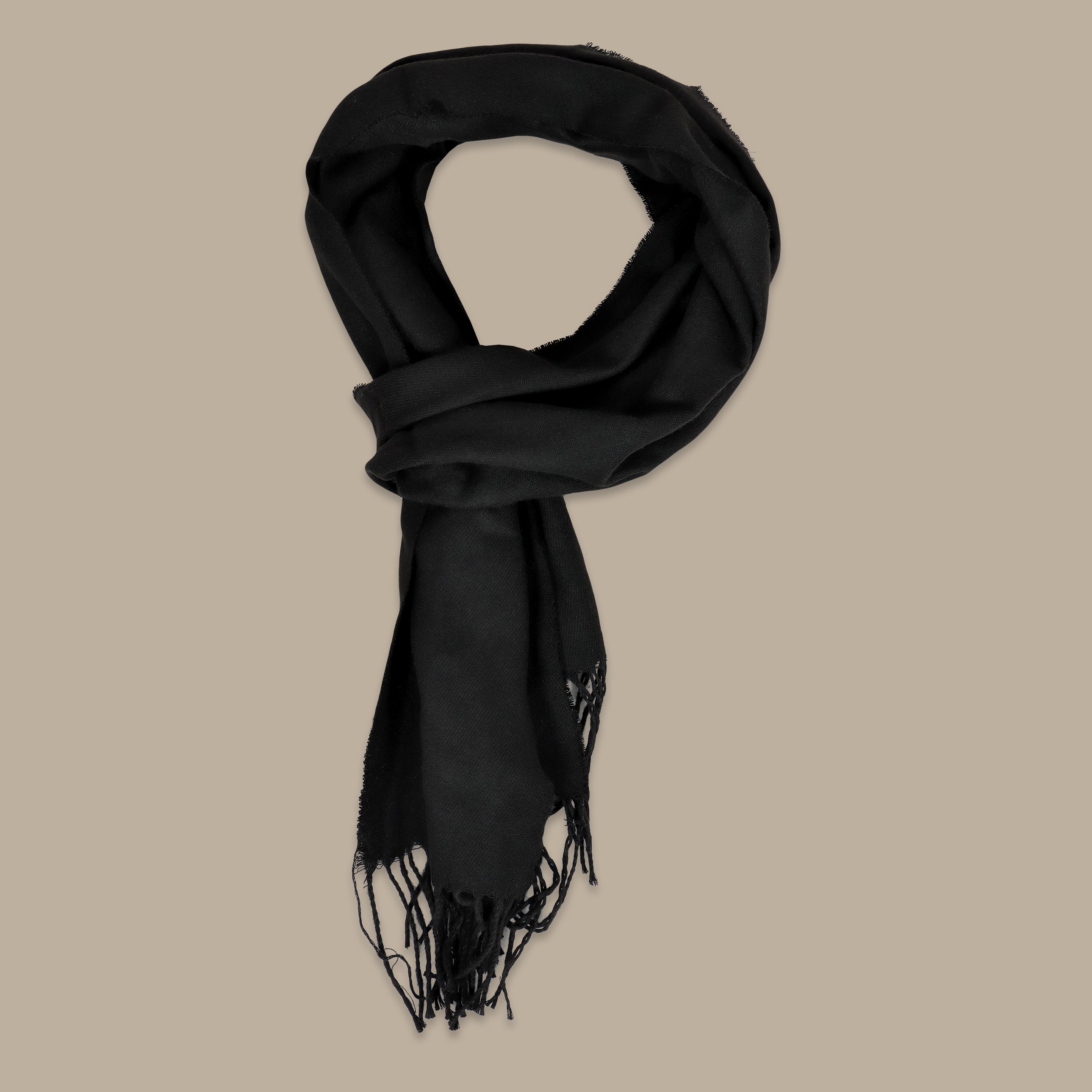 Classic Black Scarf