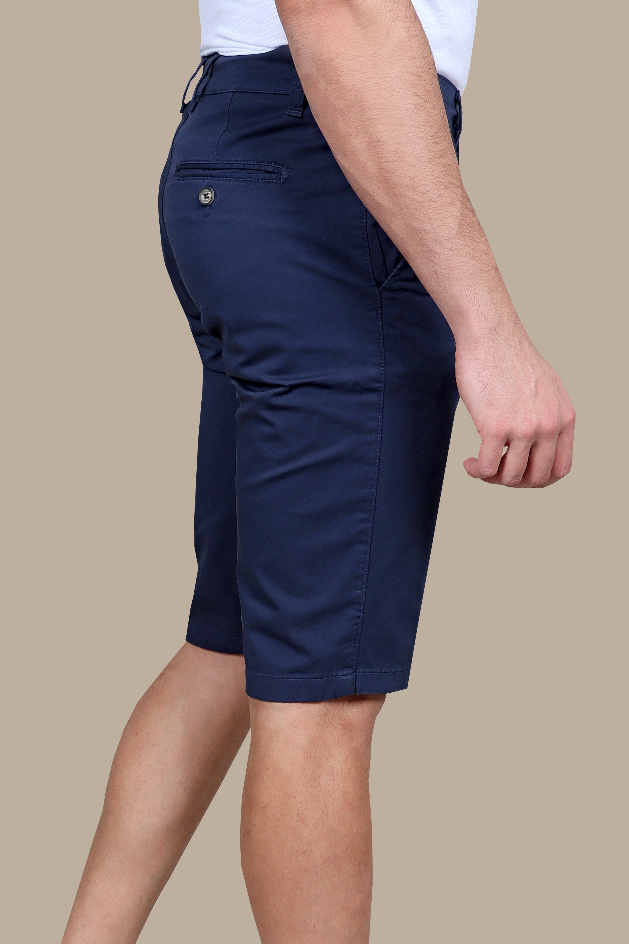 Short Chino Plain Slim