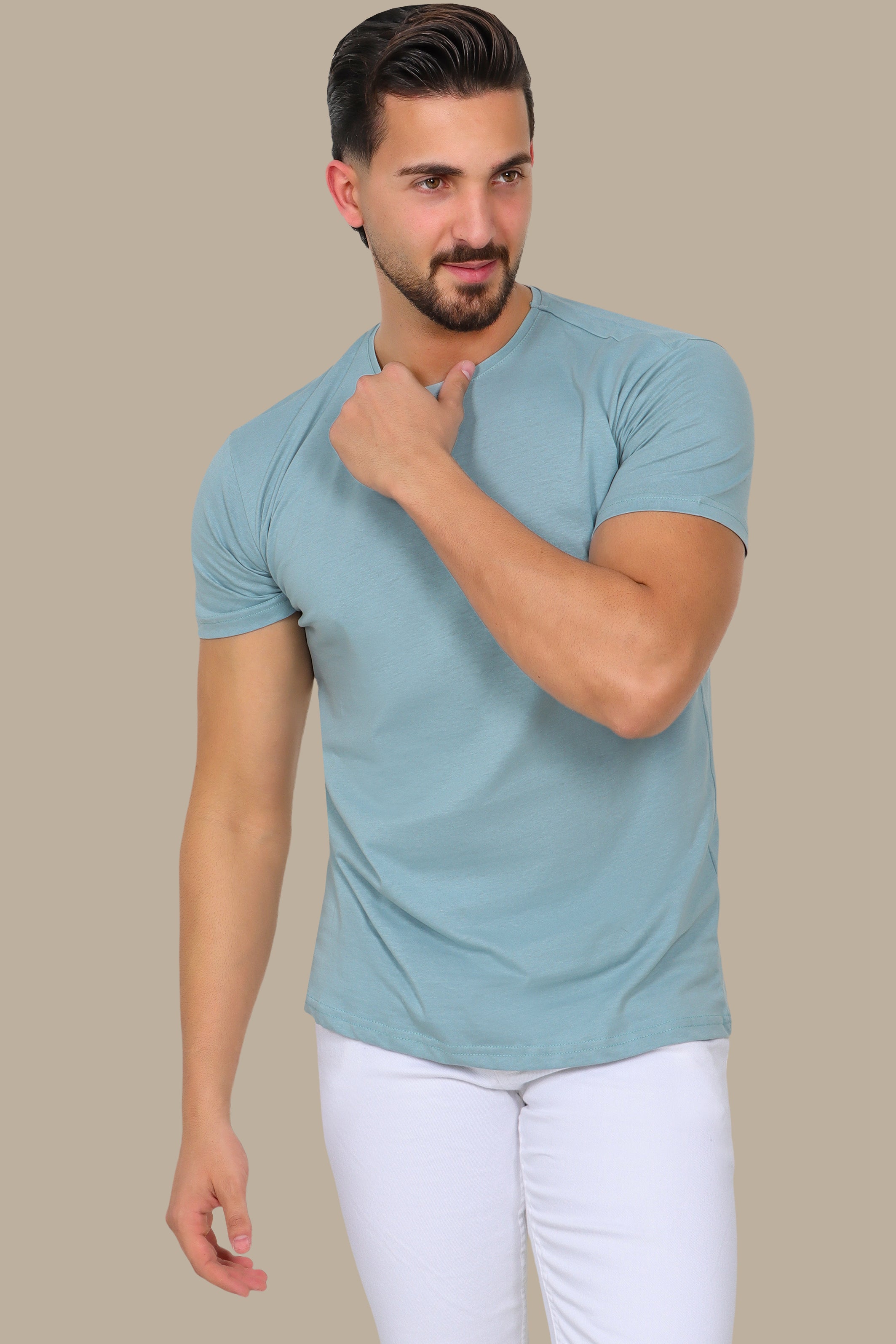Mint Round Neck T-Shirt