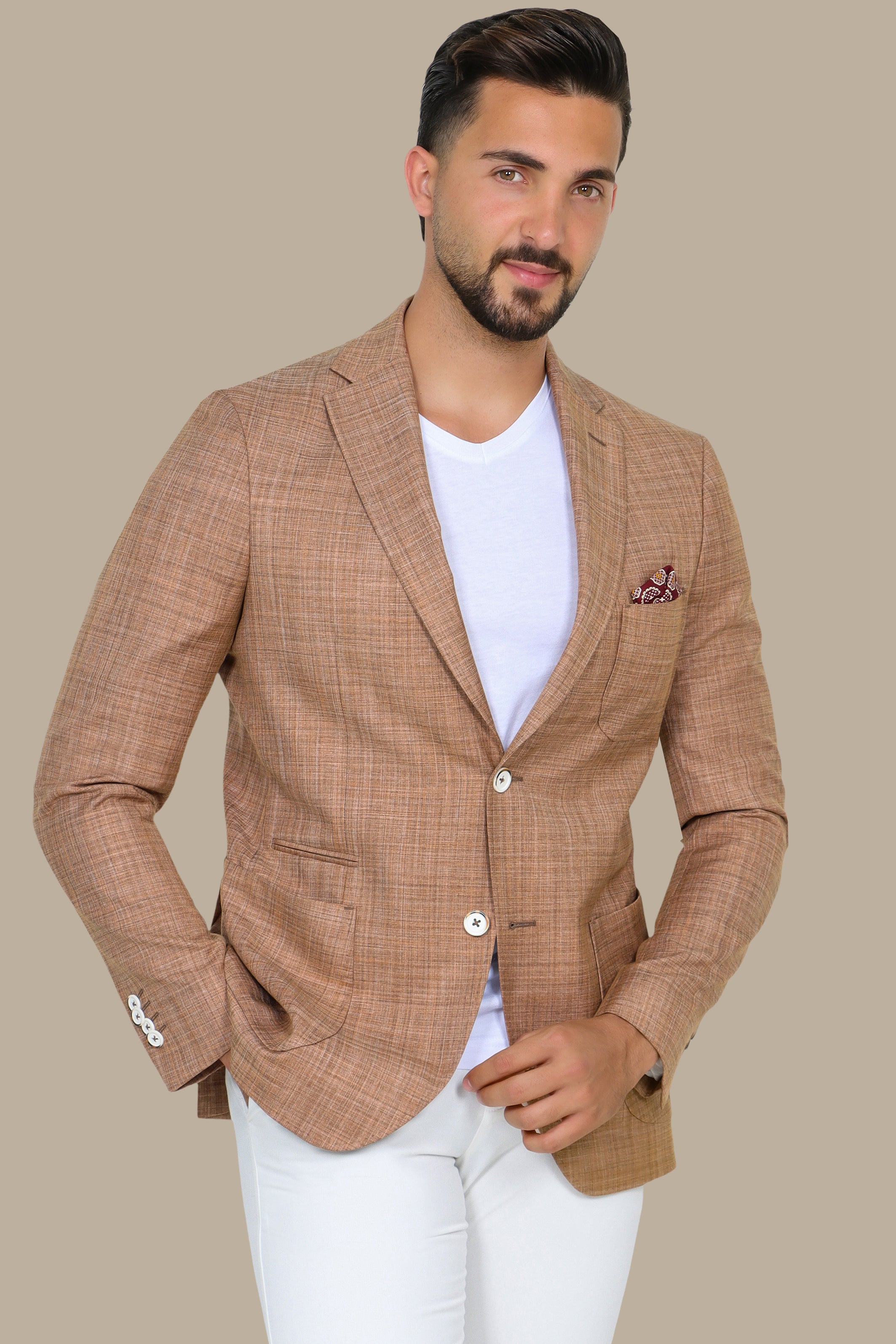 Blazer Fil a fil 3 Patch Pocket | Havan