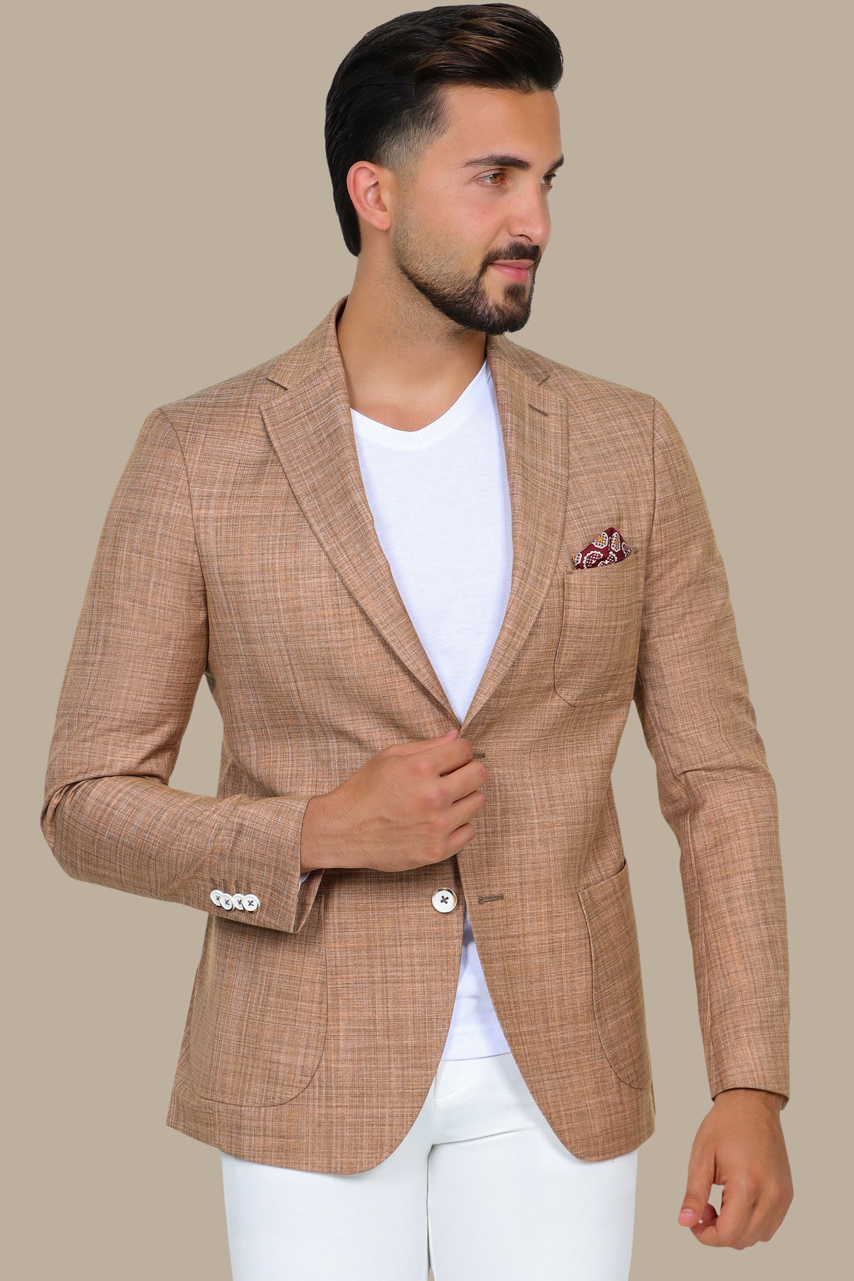 Blazer Fil a fil 3 Patch Pocket | Havan