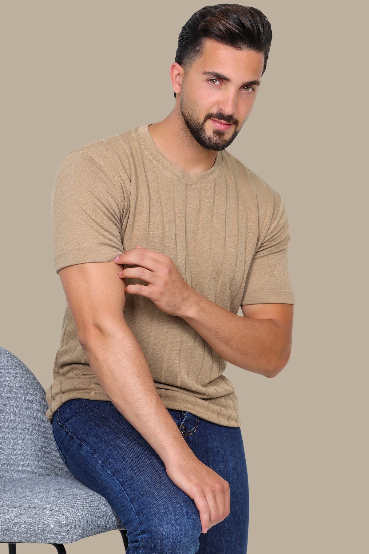 Striped Classic Essential T-Shirt