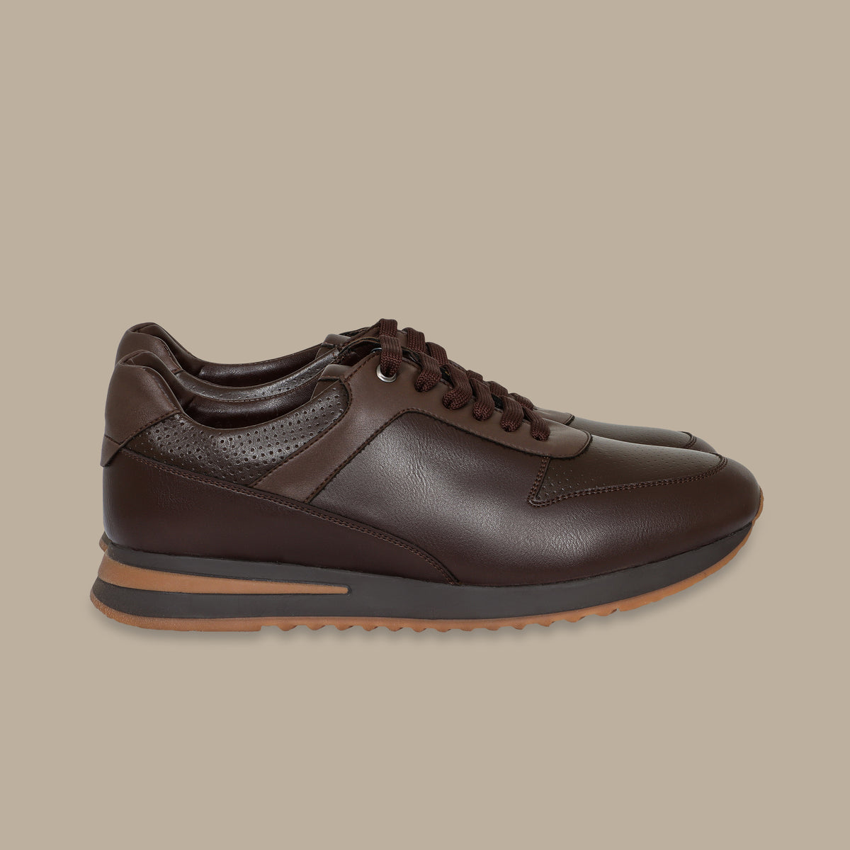 Brown Casual Trainers