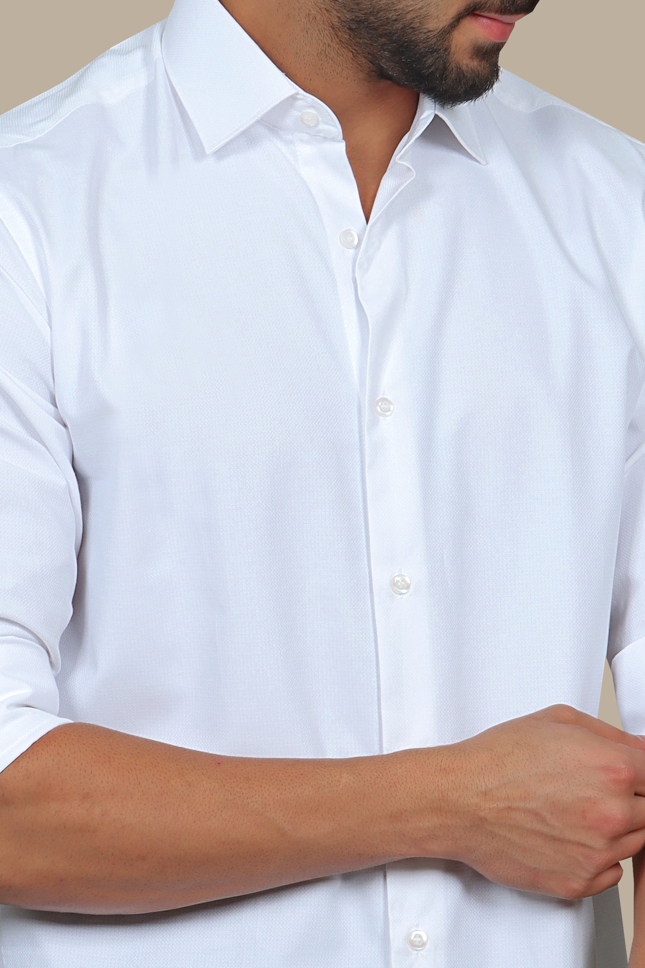 Shirt Piqué Regular | White