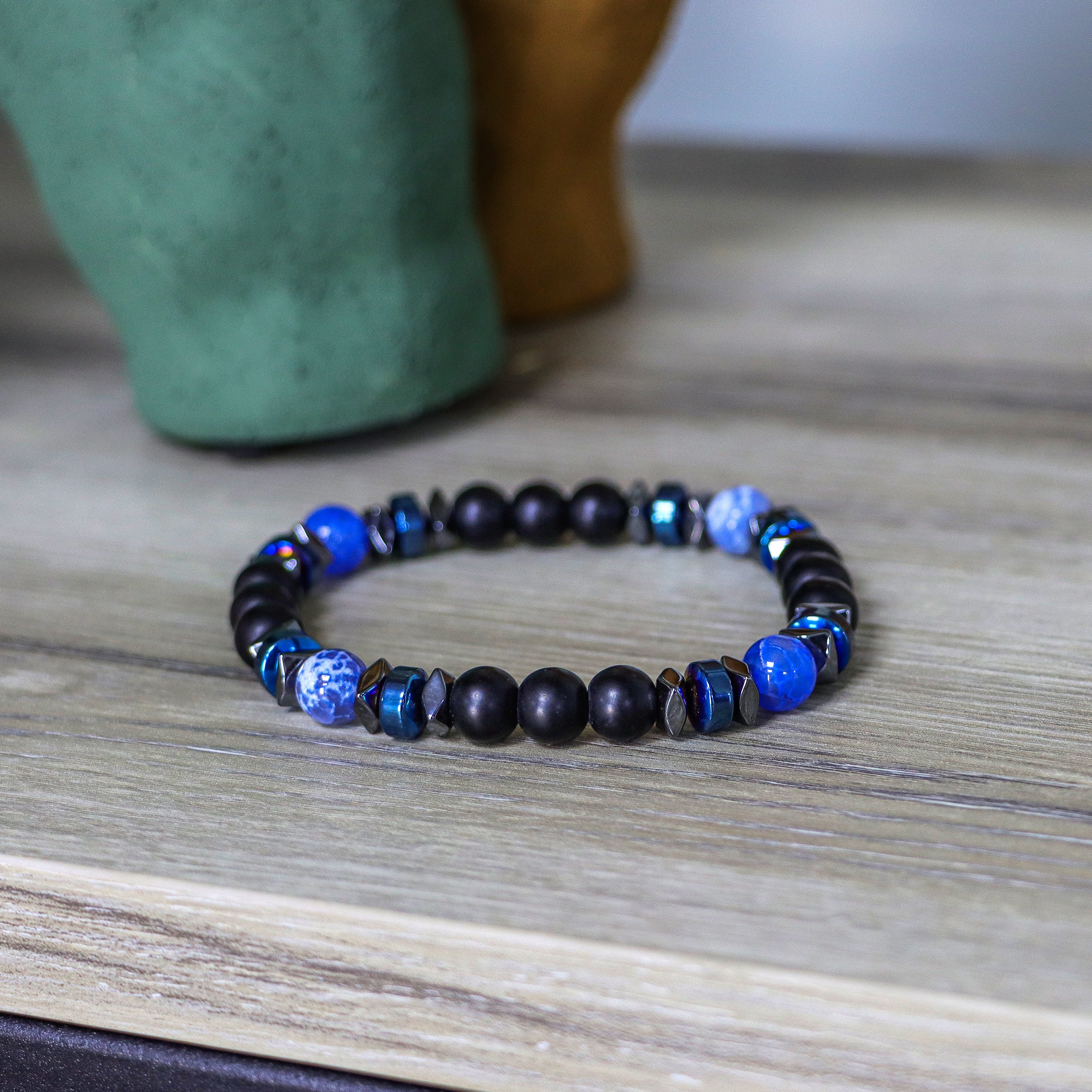 Stone Bracelet Light Blue