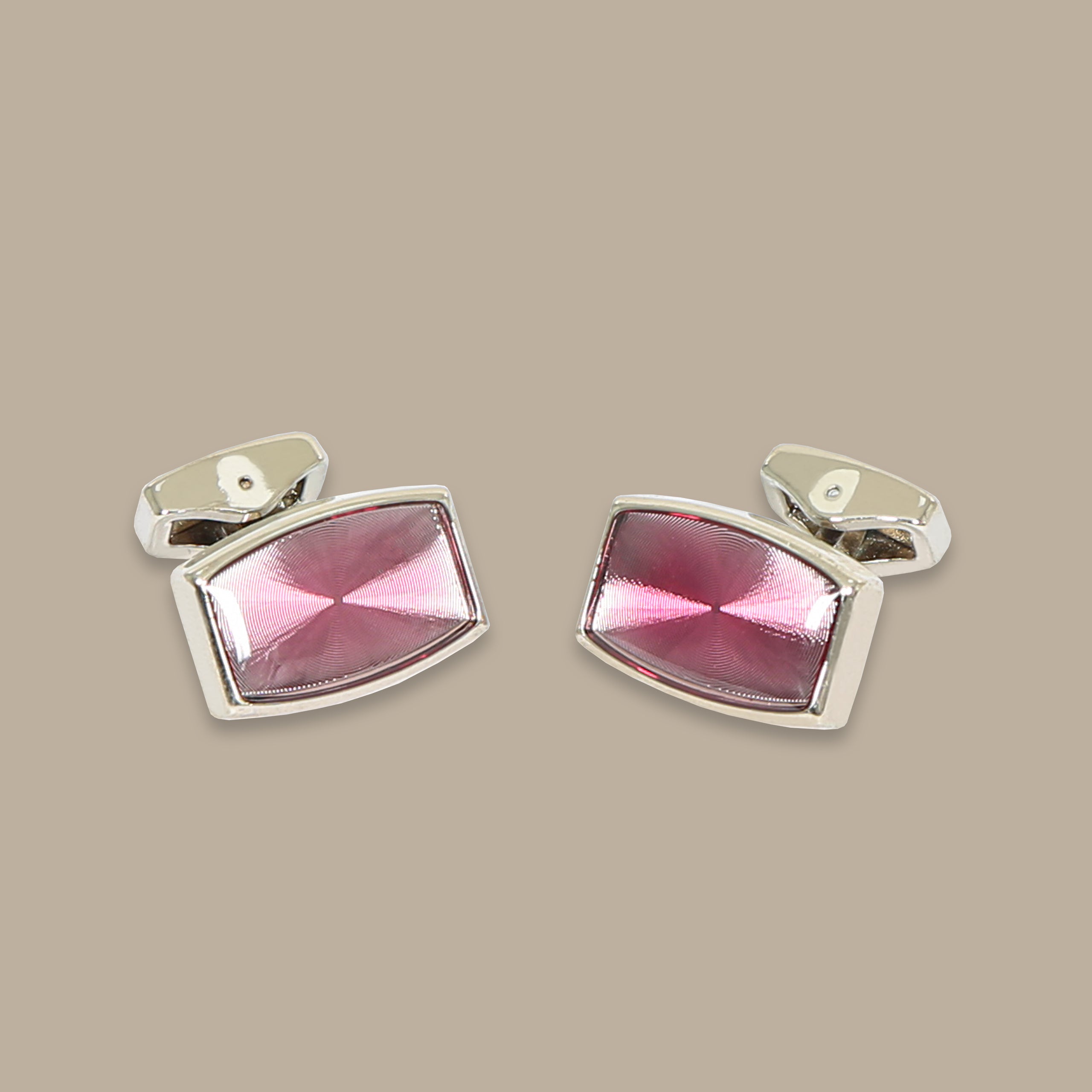 Silver Rectangle Cufflinks