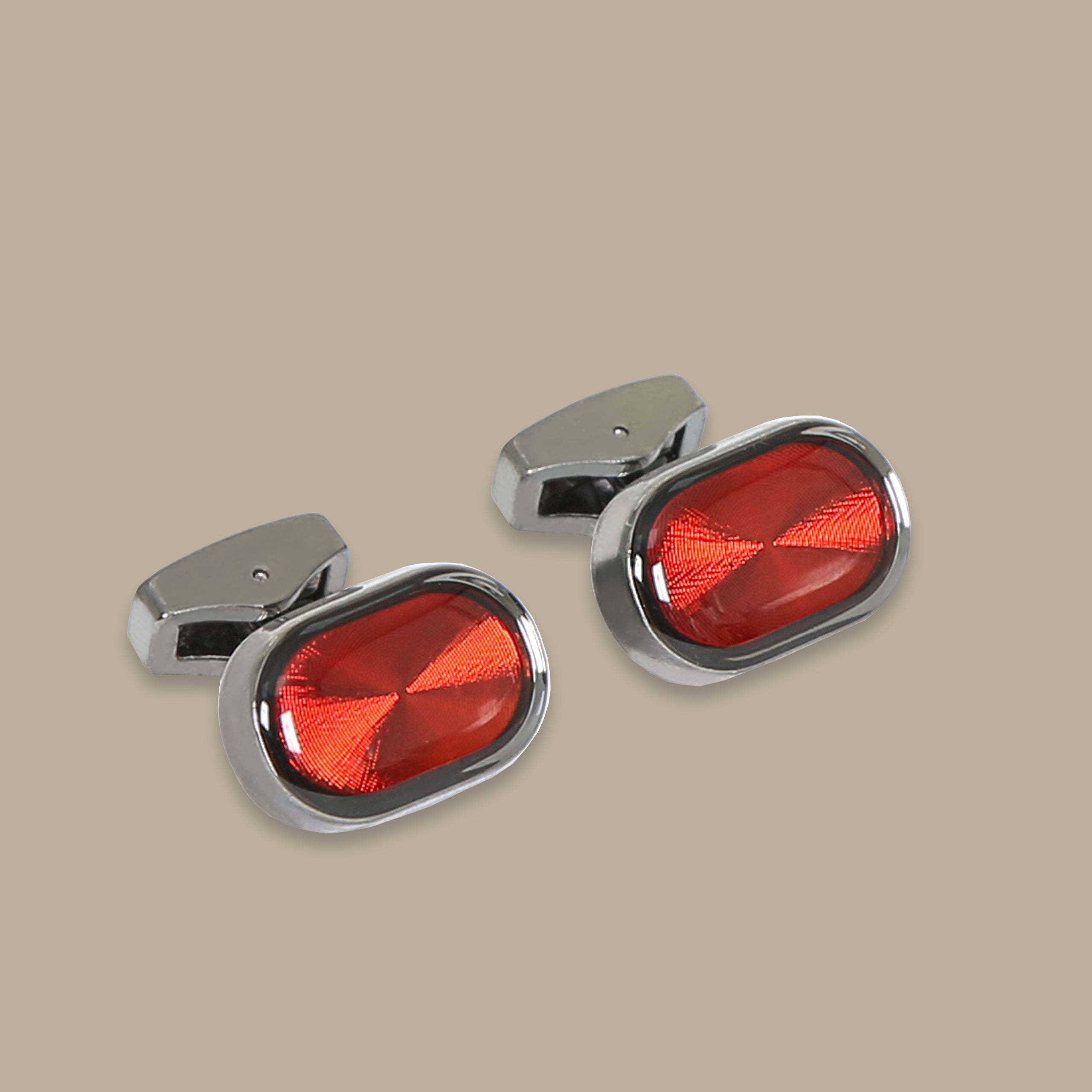 Oval Havane Cufflinks