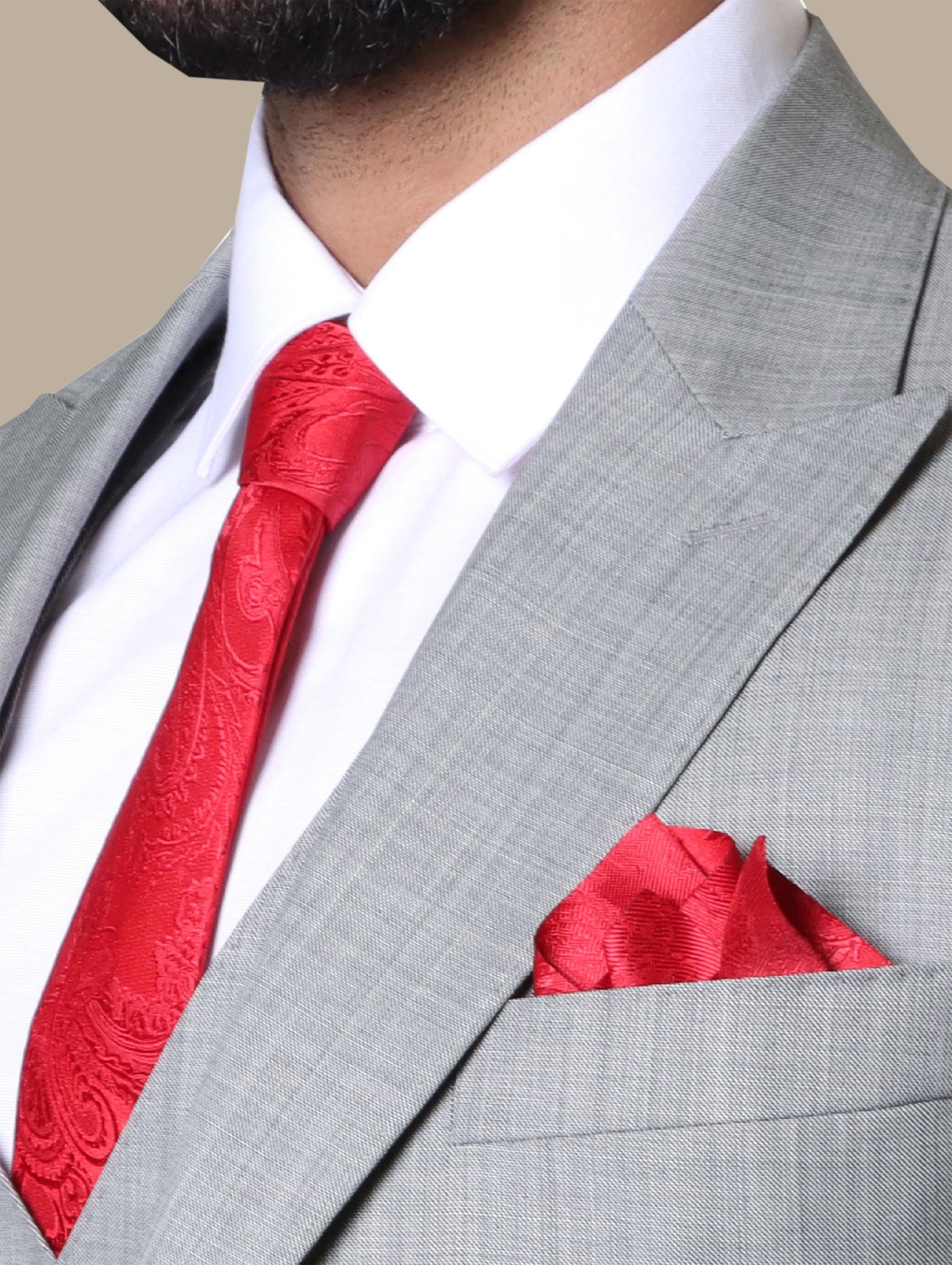 Suit Wool 3 PCs Regular | Light Gray