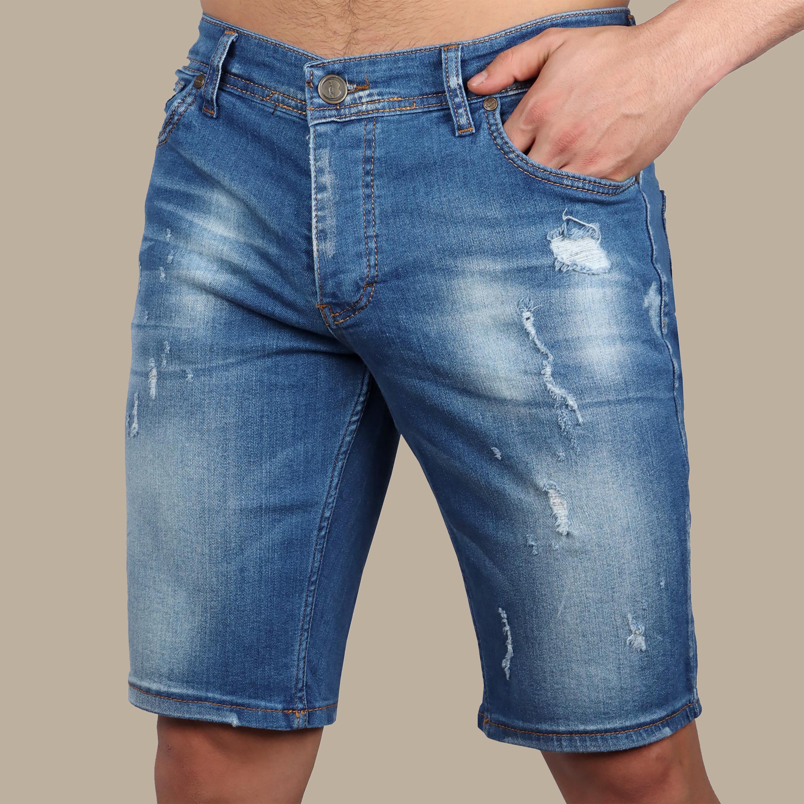 Short Denim Ripped