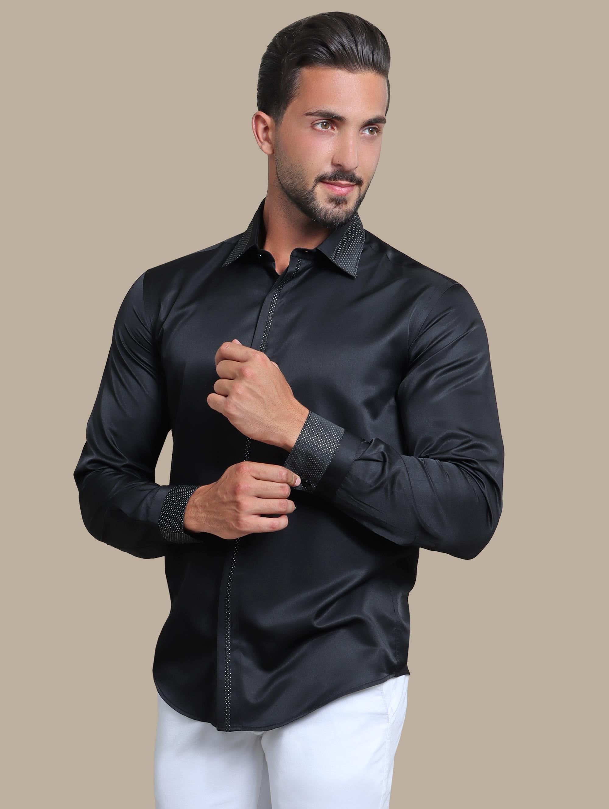 Shirt Glitter | Black