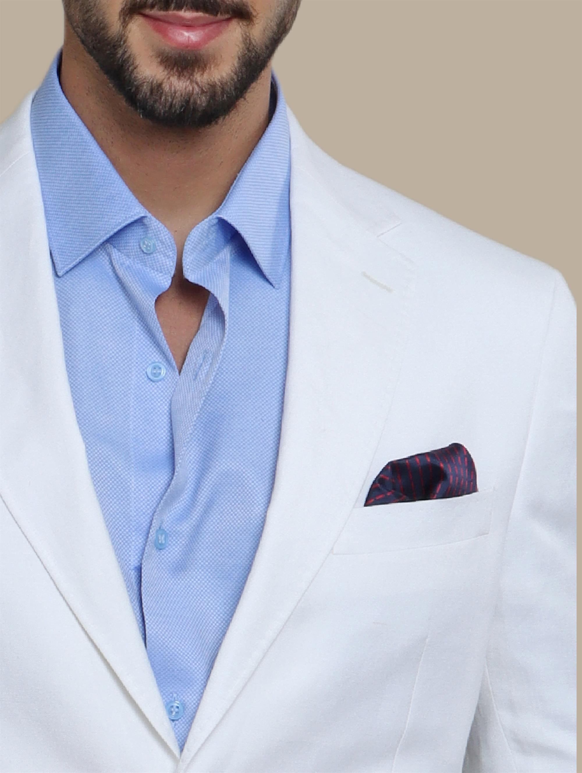 White Linen Suit