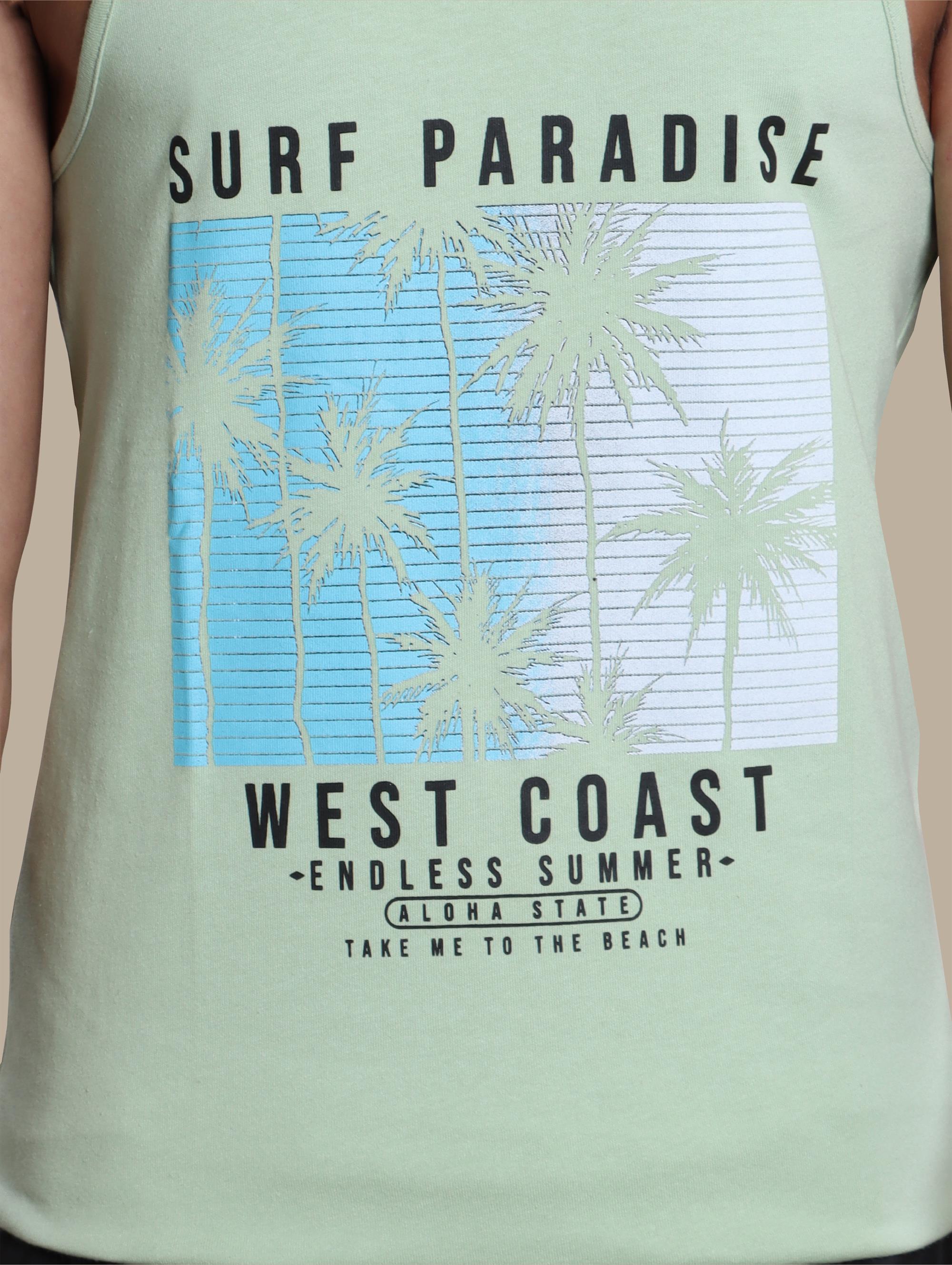 Beach Breeze: Sleeveless Surf Shirt
