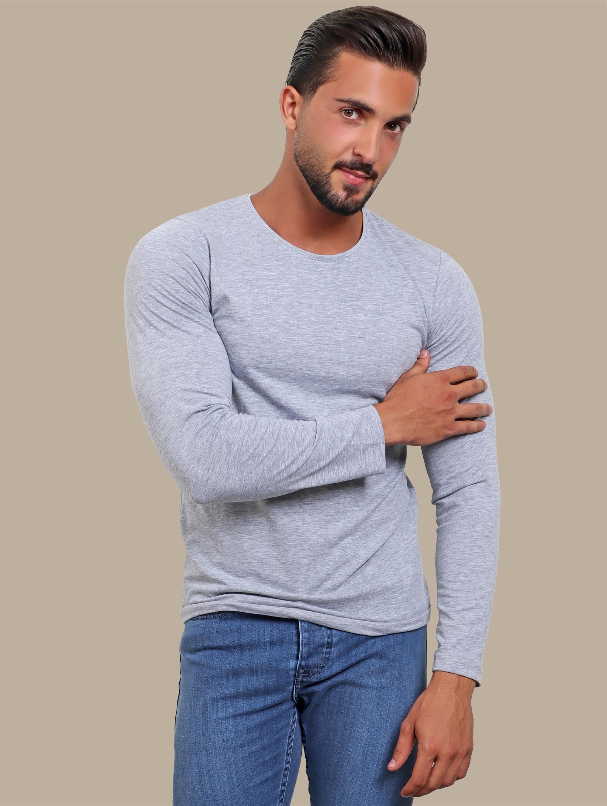 Light Grey Basic Tee