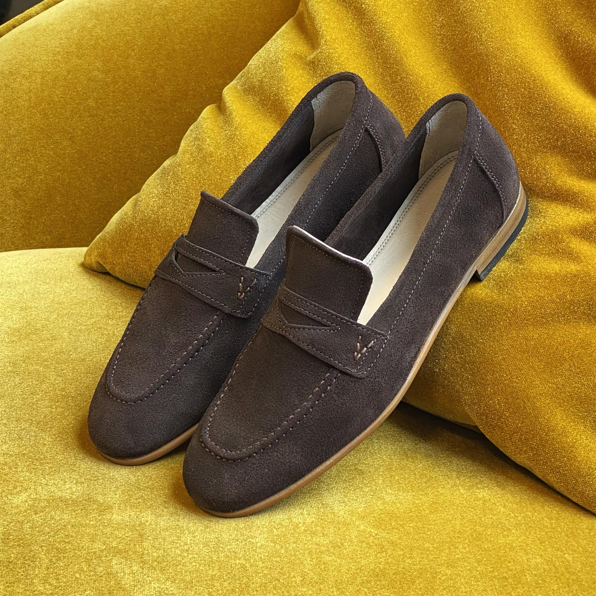 Brown Suede Loafer: Classic Comfort
