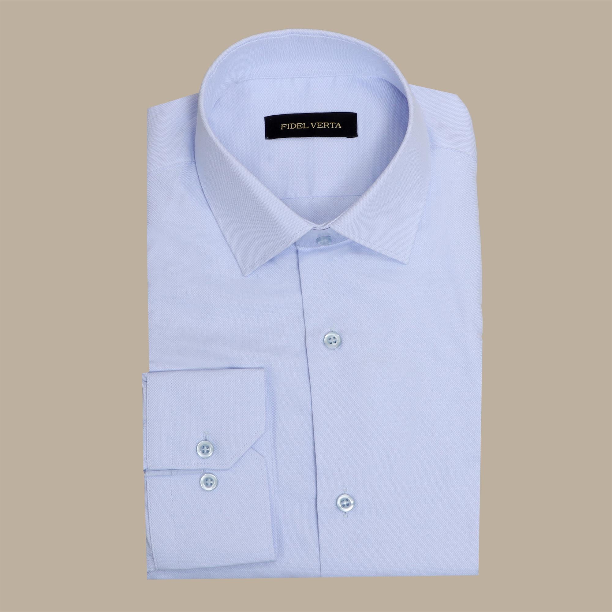 Piques Regular Light Blue Shirt