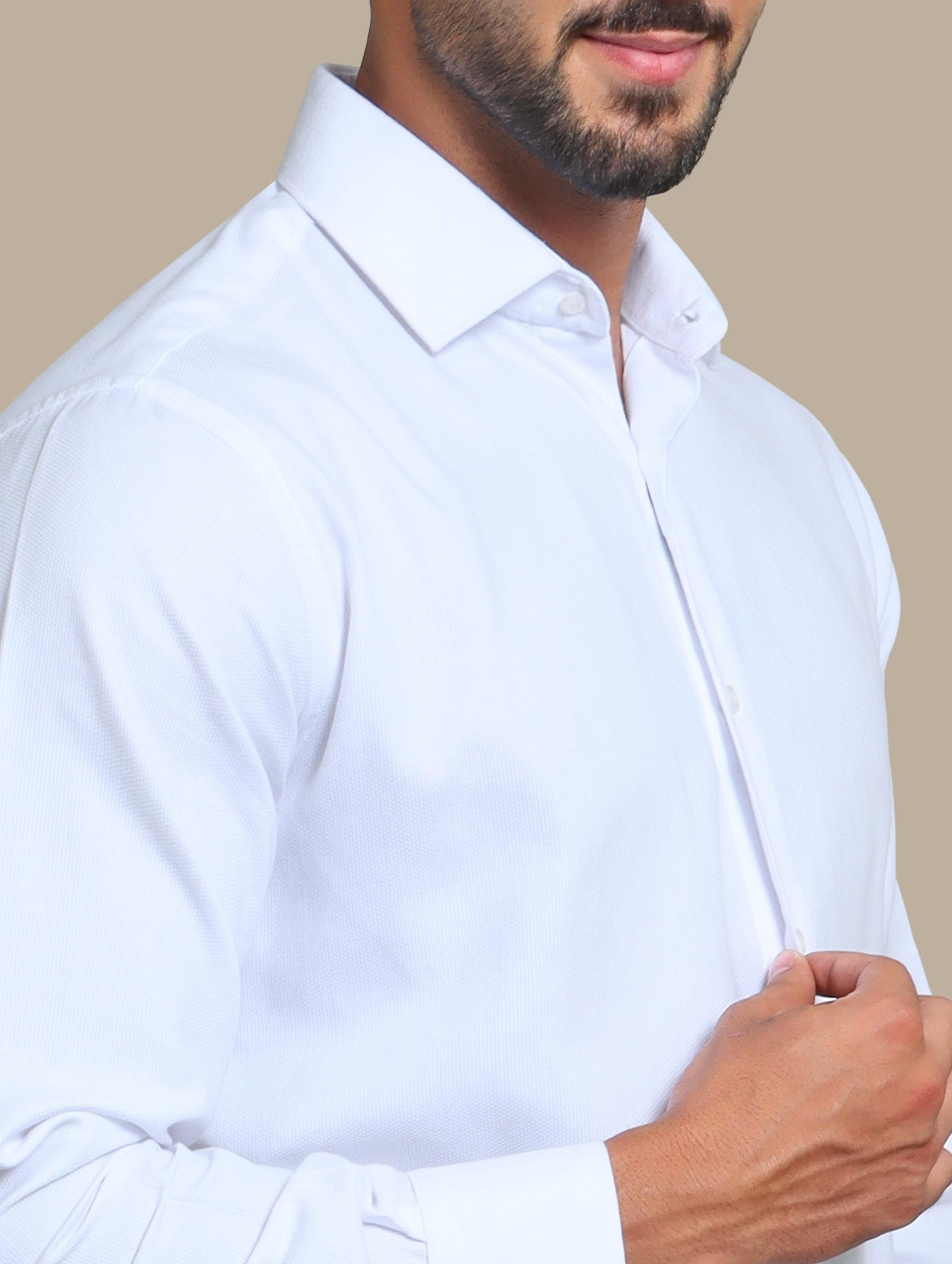 Shirt Structured Regular | White
