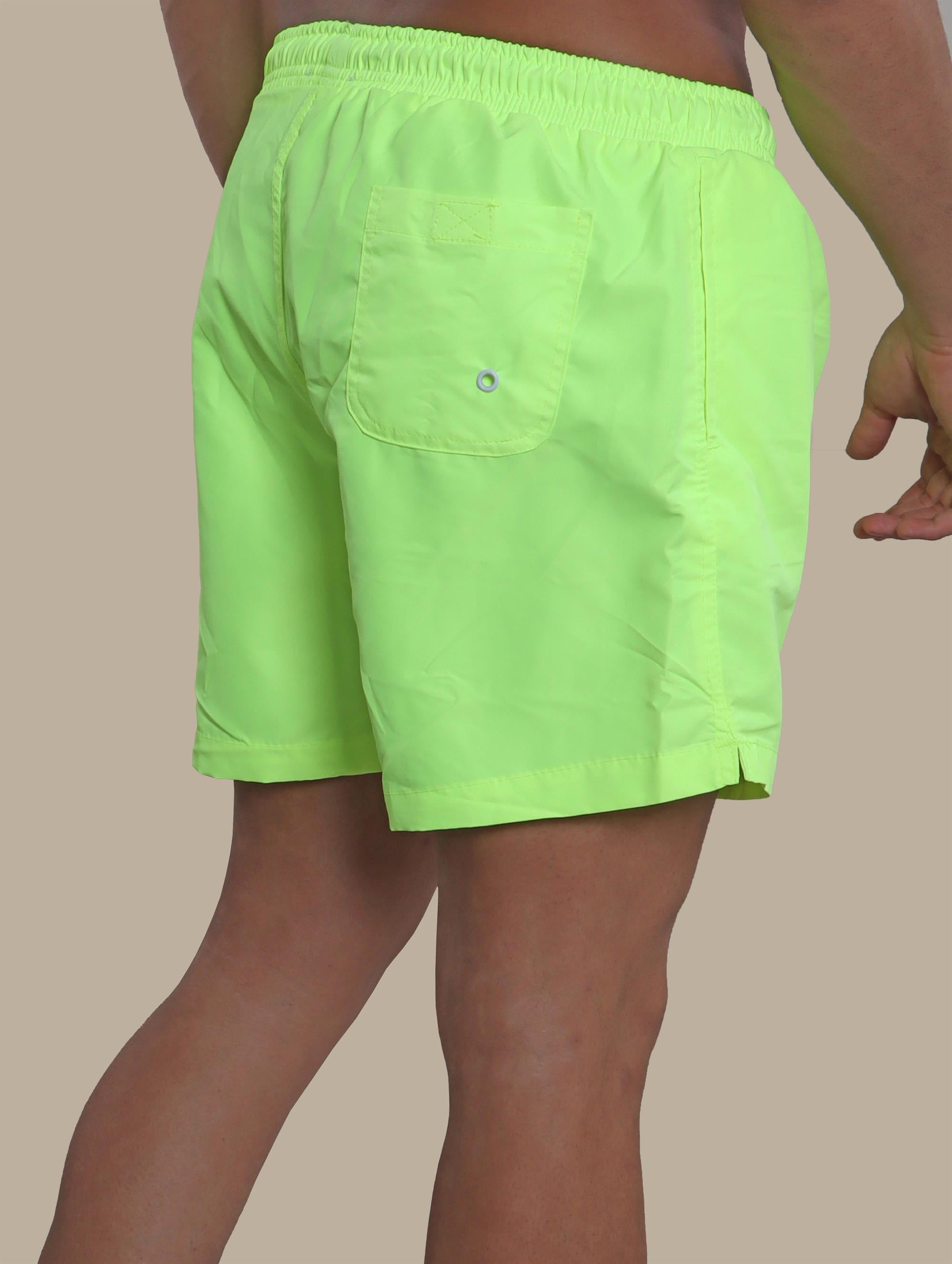Yellow Basic Swimwear