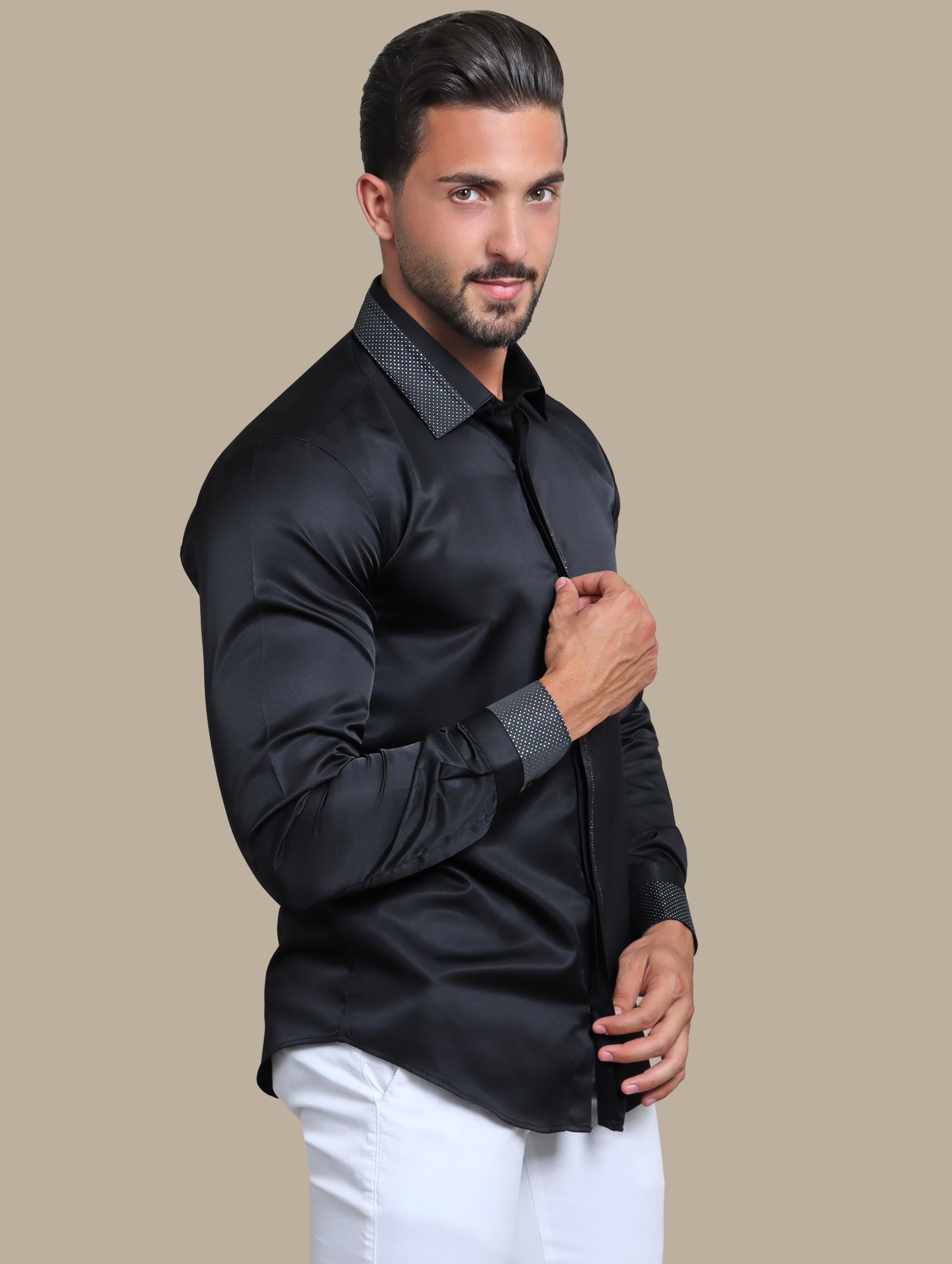 Shirt Glitter | Black