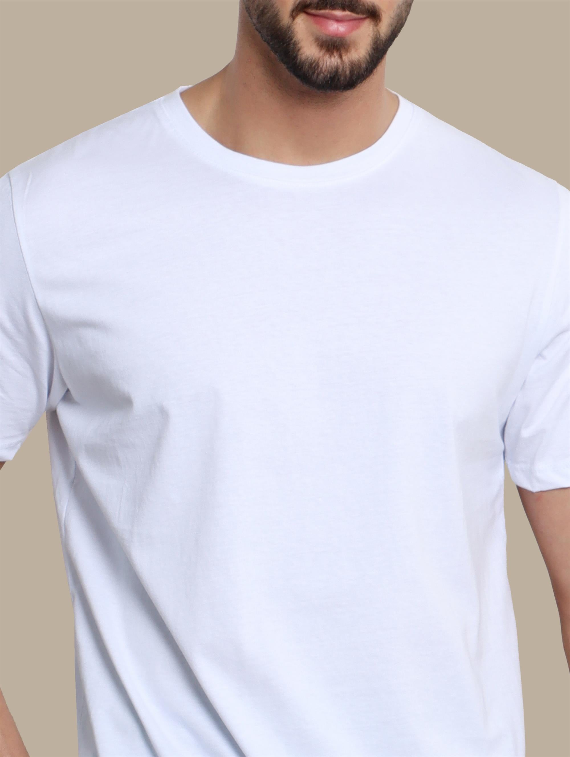 Basic Round Neck Short Sleeve T-Shirt