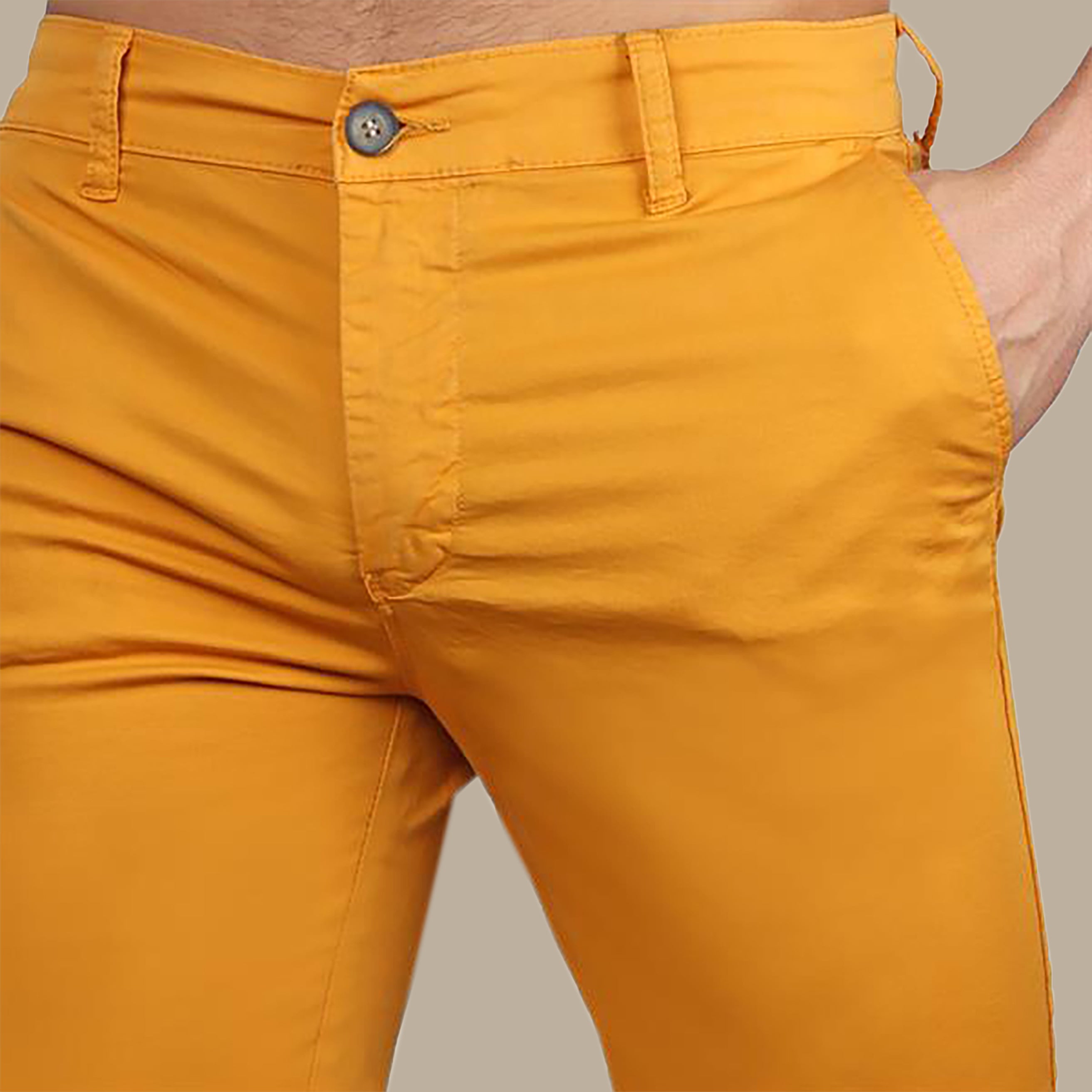 Short Chino Plain Slim