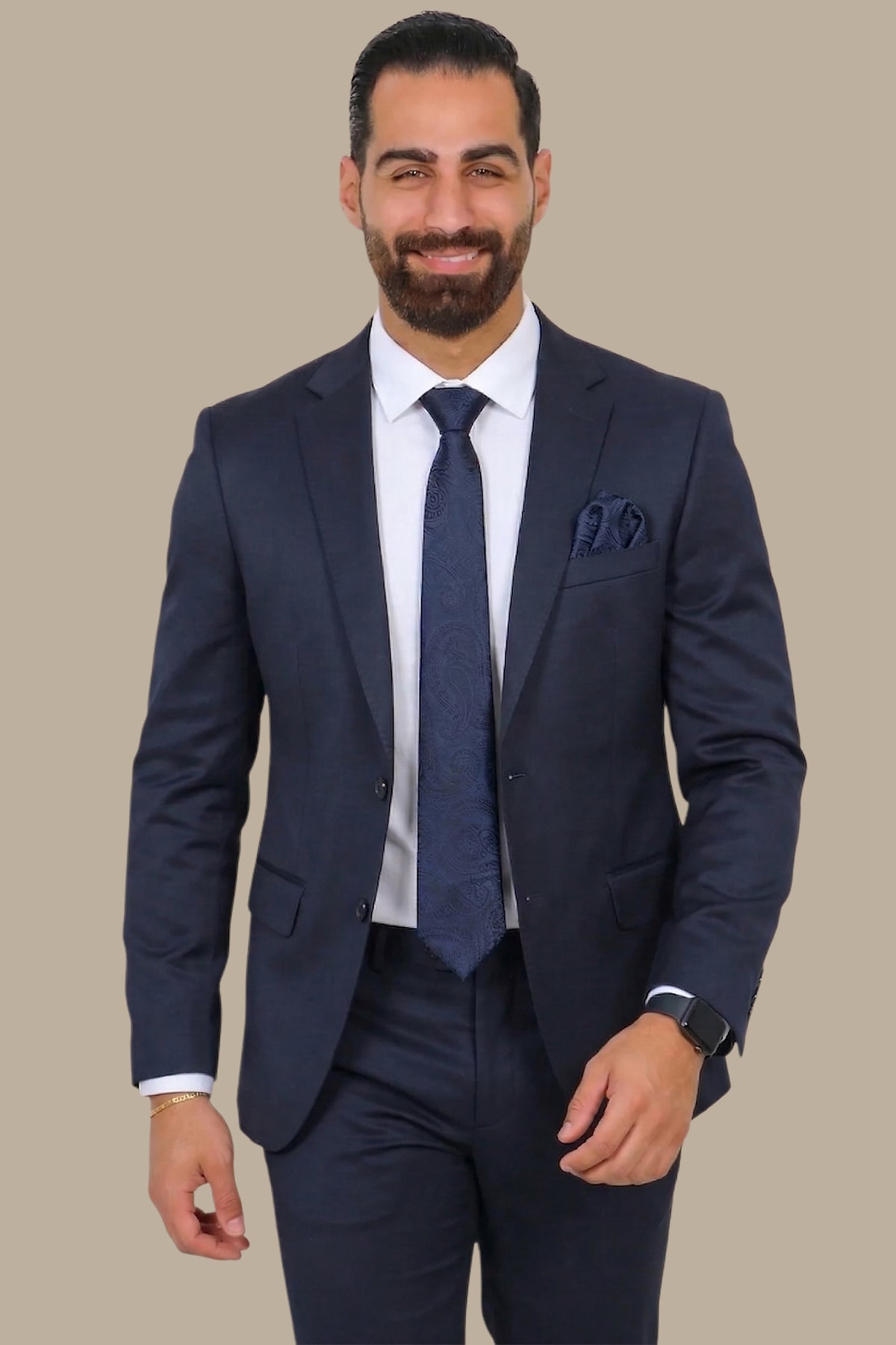 Basic Suit with Notch Lapel
