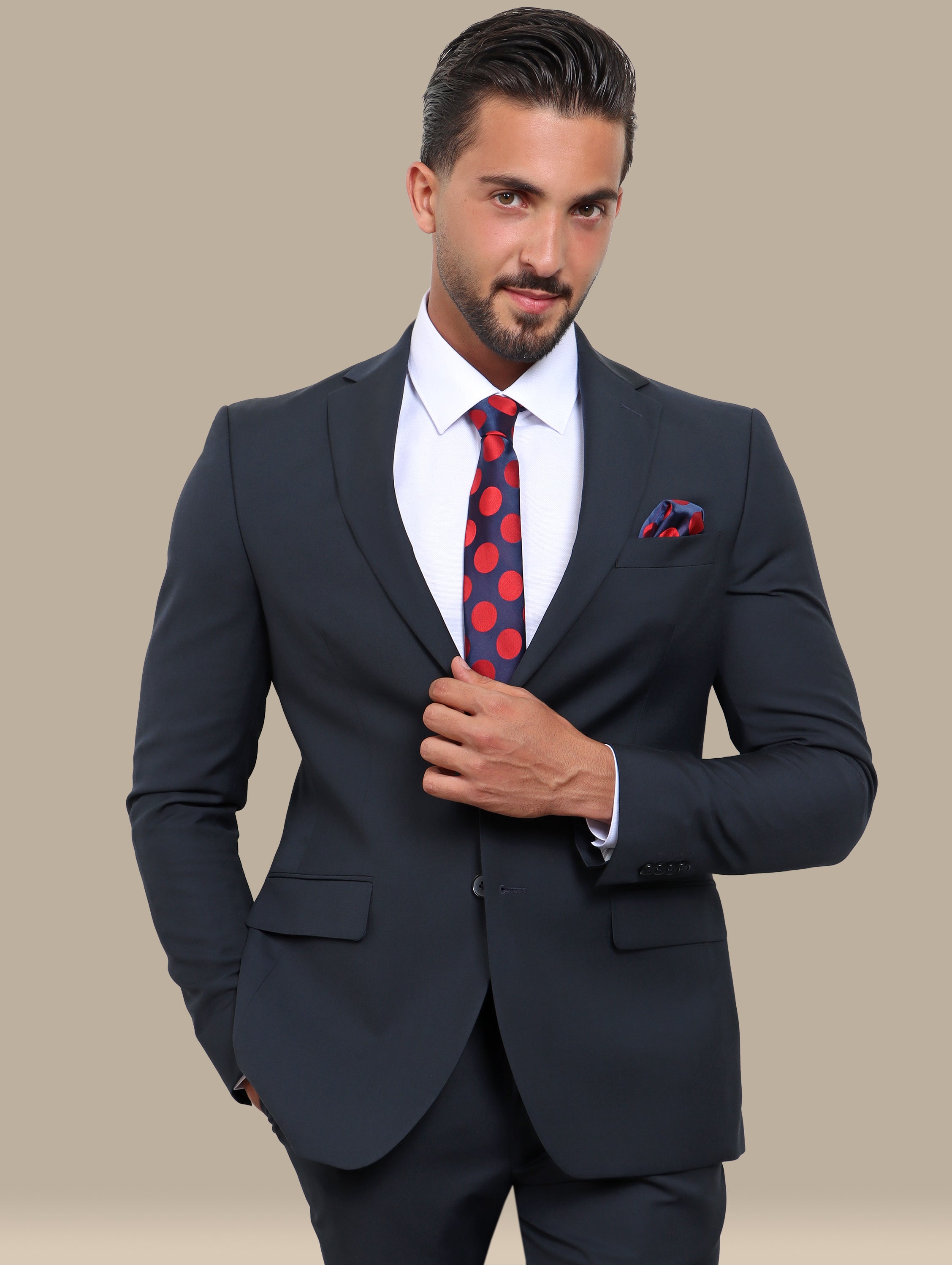 Navy Notch Suit Bundle: Classic Style and Versatility