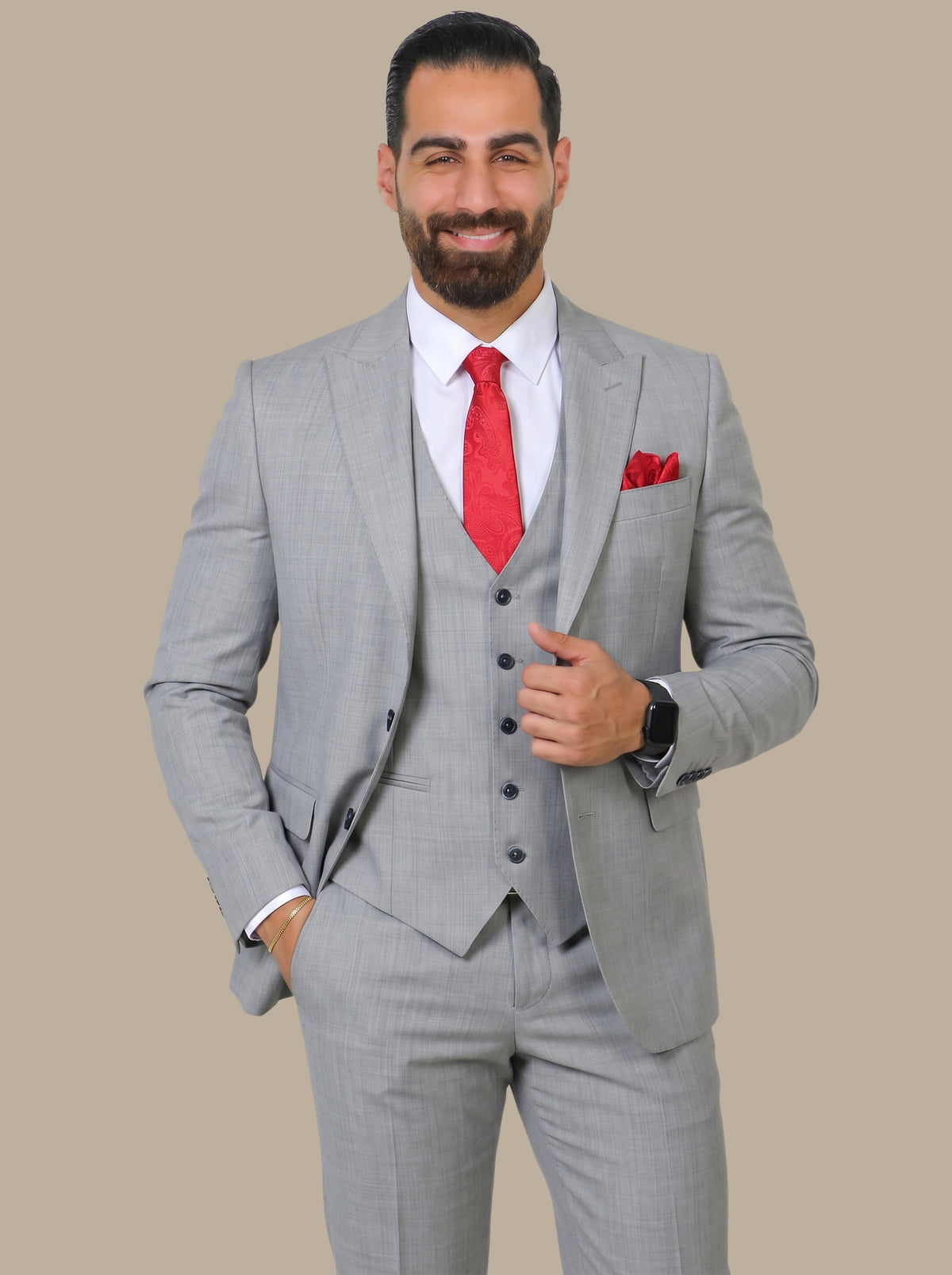 Wool 3-Piece Suit