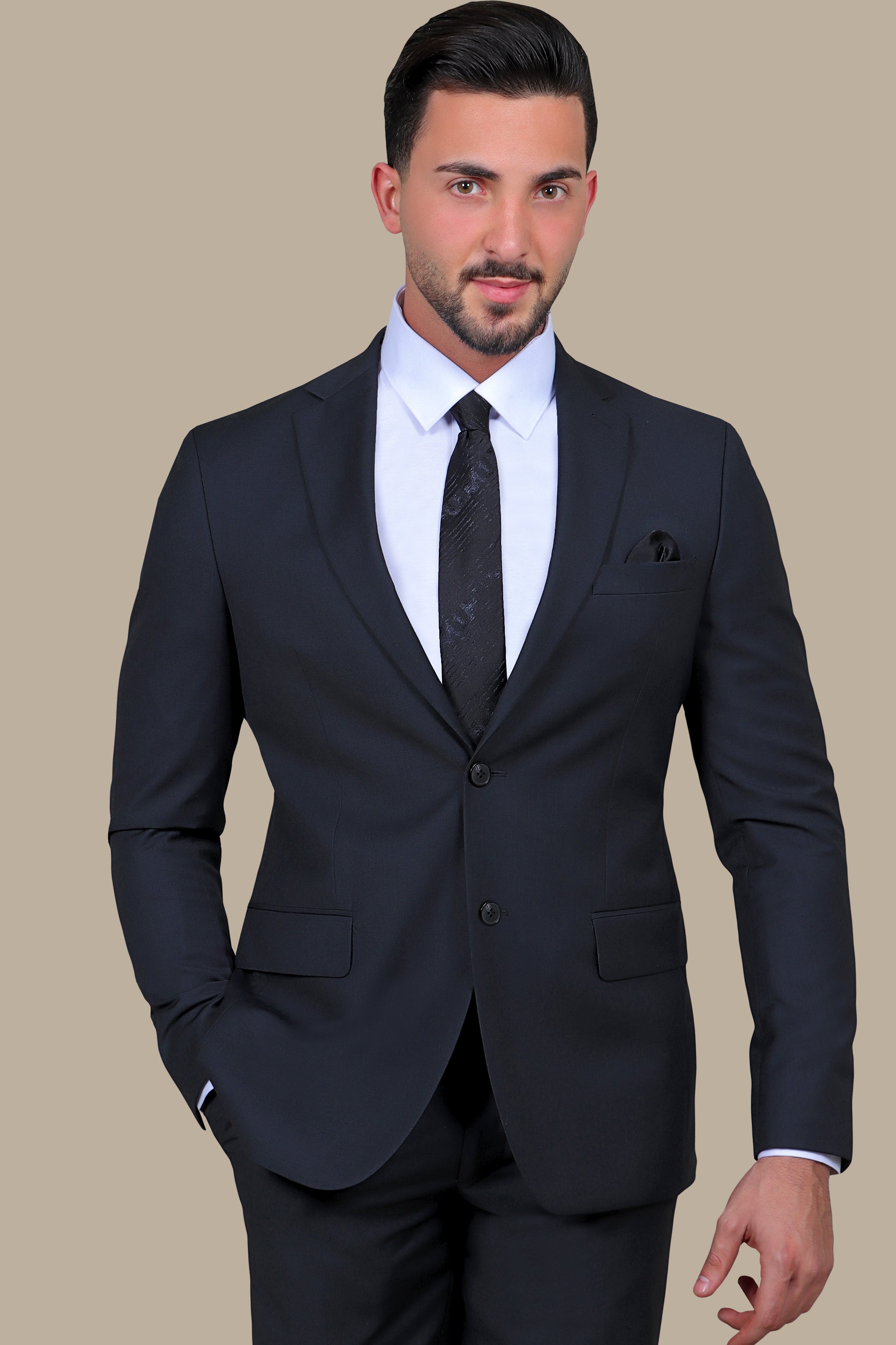 Dark Grey Suit Bundle: Notch Lapel