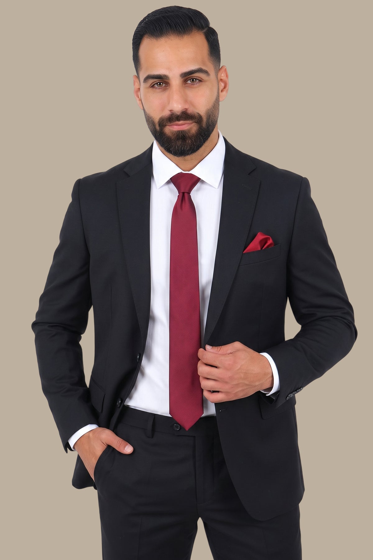 Twill Notch Lapel Suit – Drop 8