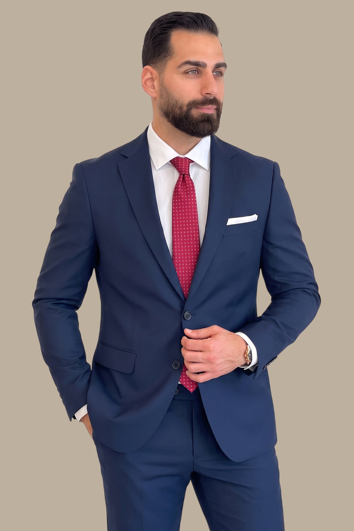Structured Notch Lapel Suit – Drop 8