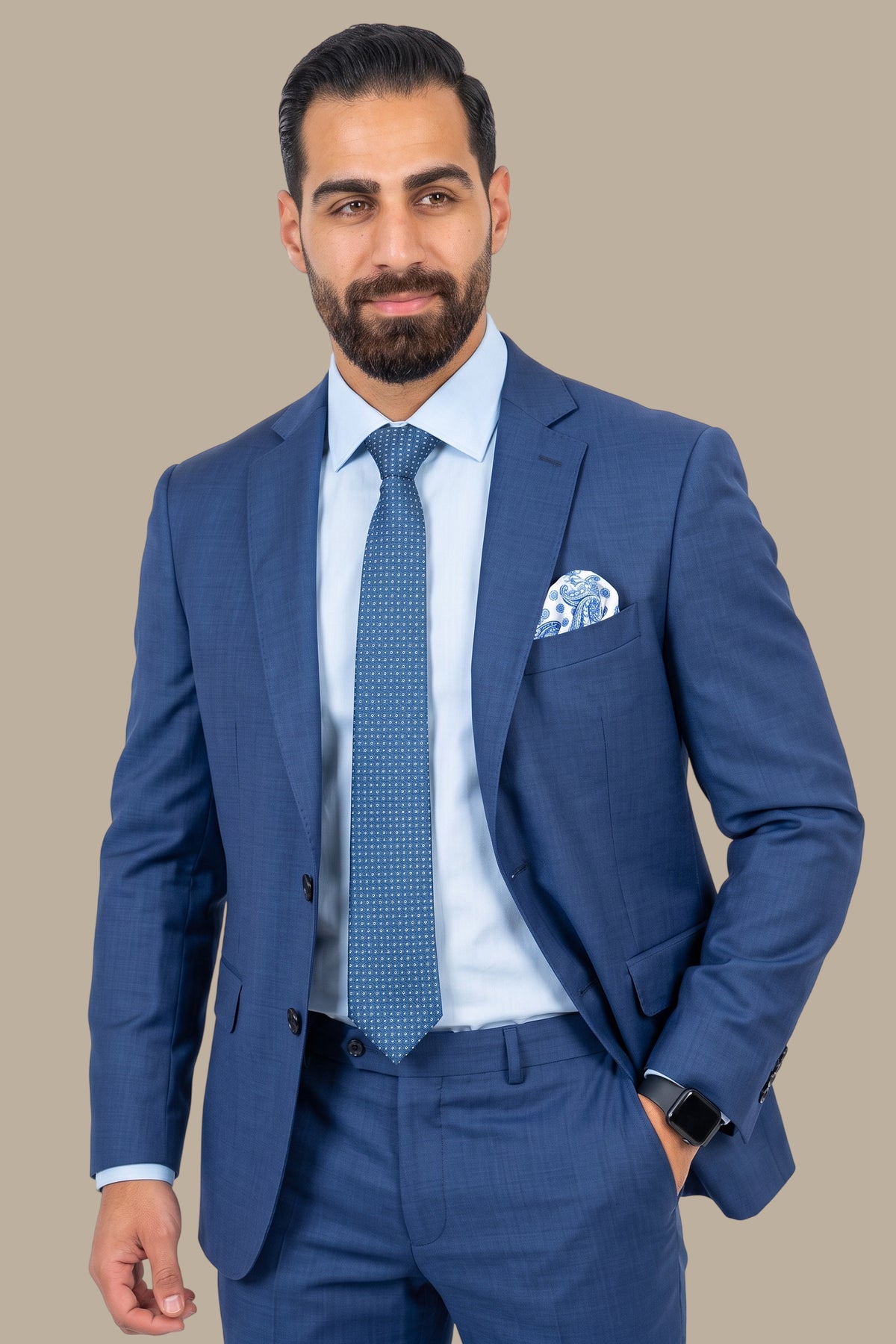 Filafil Wool Notch Lapel Suit