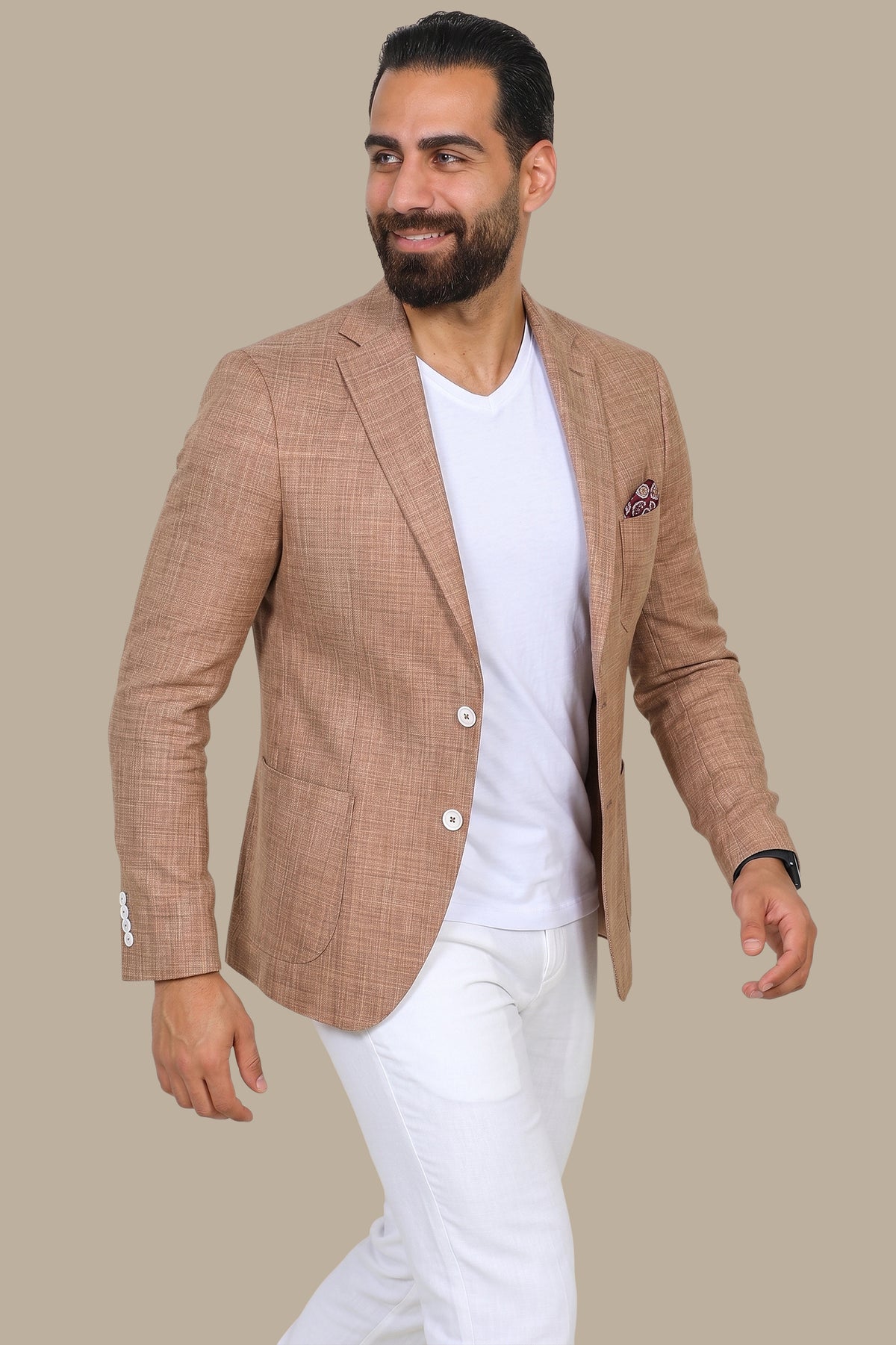 Blazer Fil a fil 3 Patch Pocket | Havan