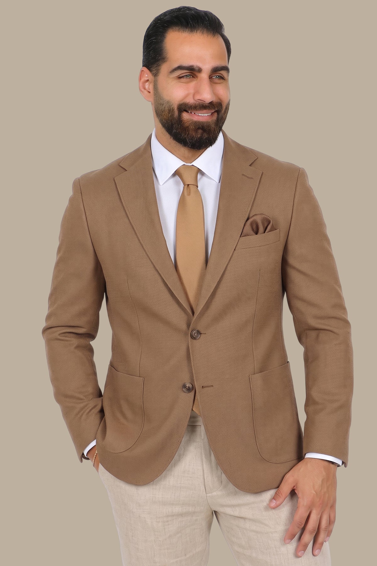 Structured Notch Lapel Blazer – Style 153905126