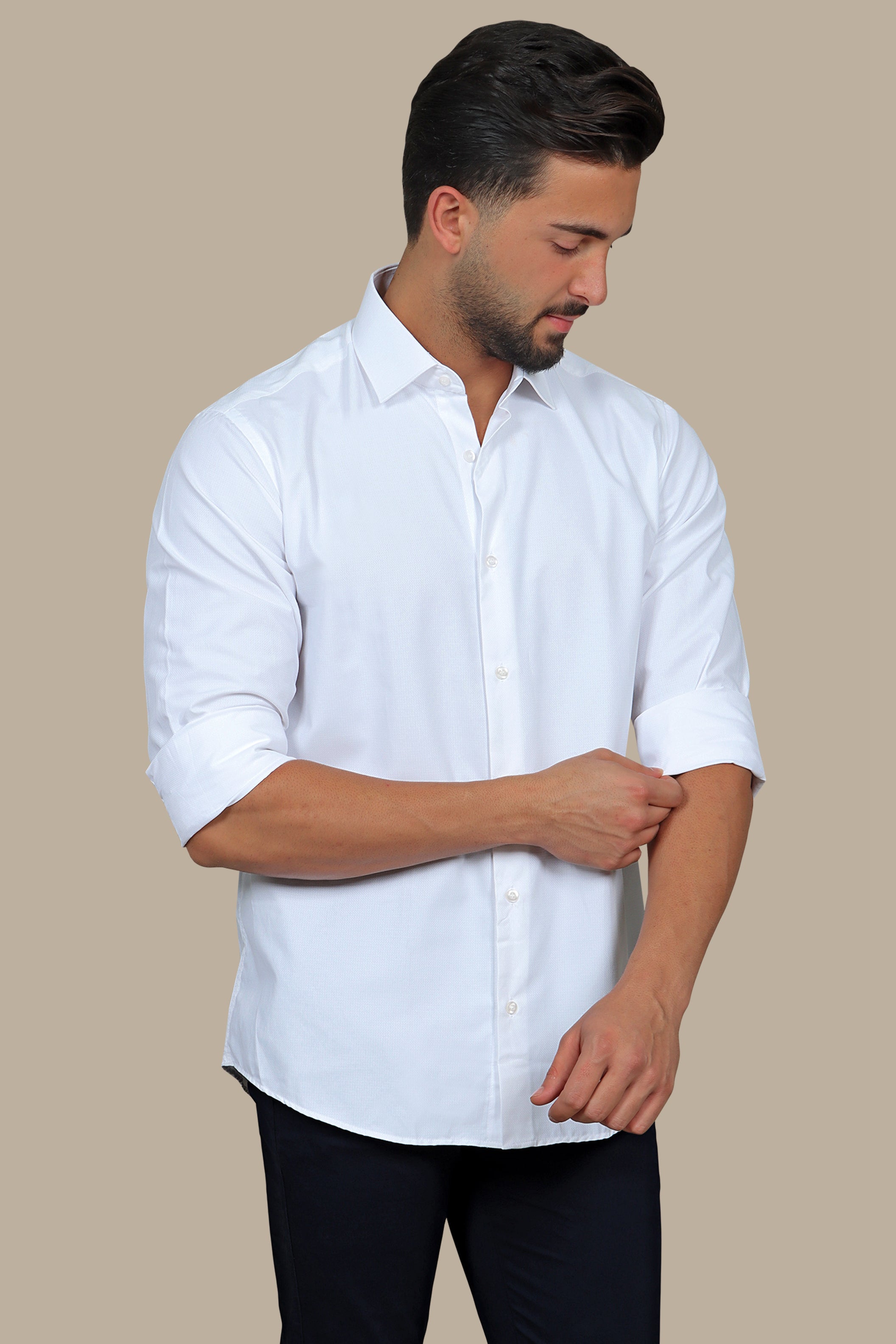 Shirt Piqué Regular | White