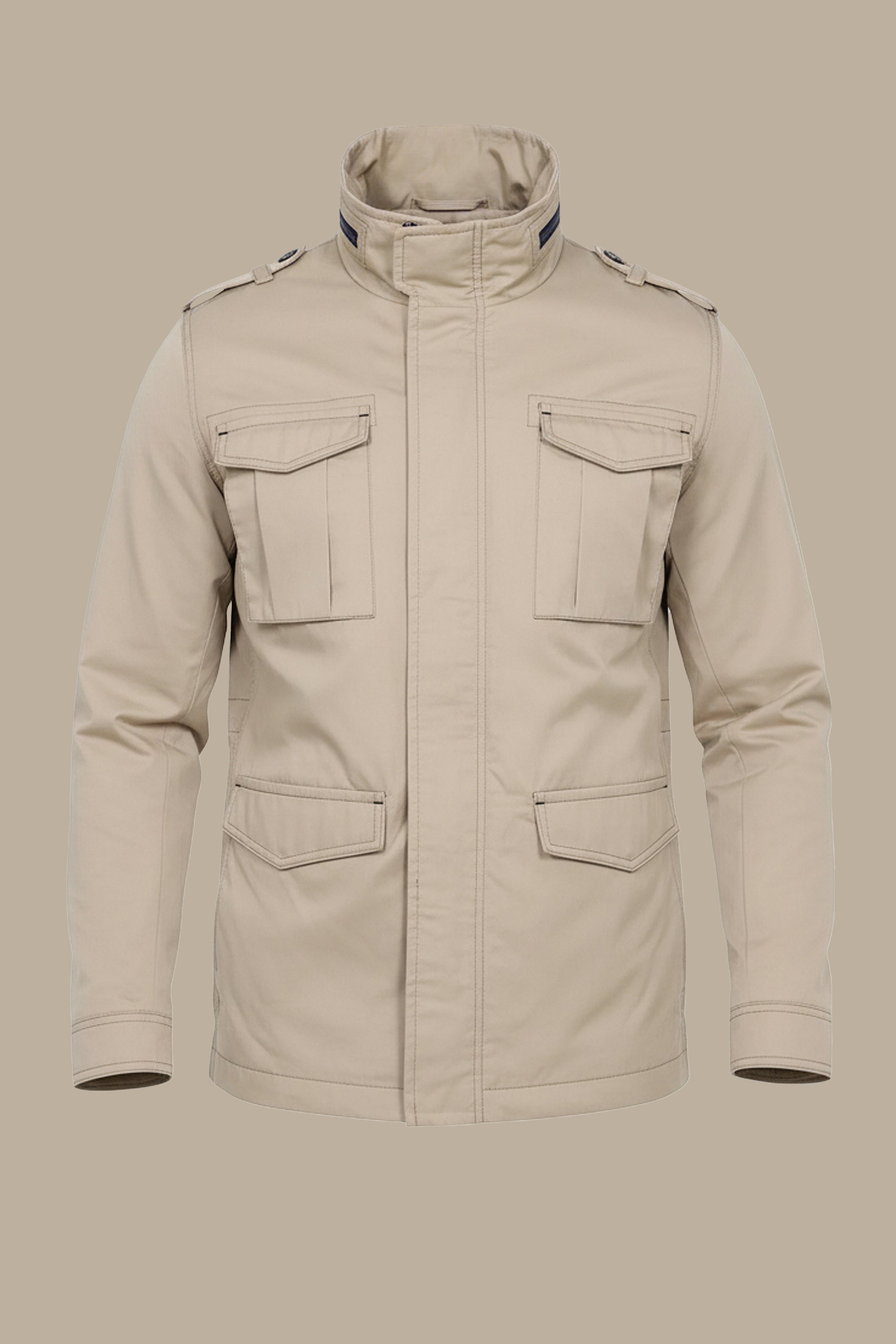 Safari Beige Jacket: Adventure-Ready Style