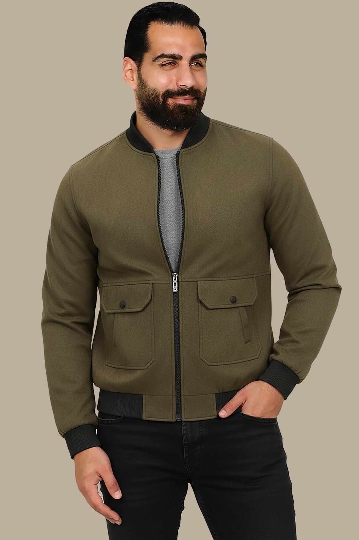 Coolness: Col Mao Blouson Jacket