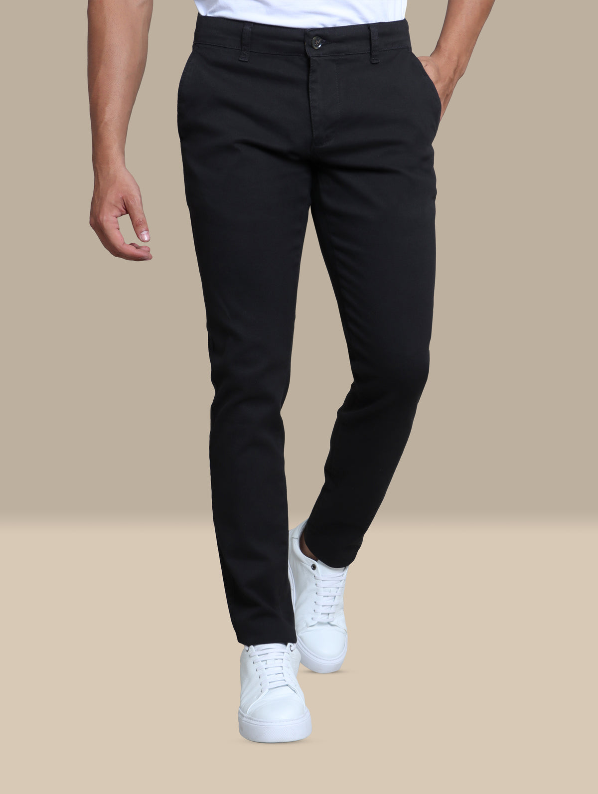 Chino Oxford Slim Fit Trousers