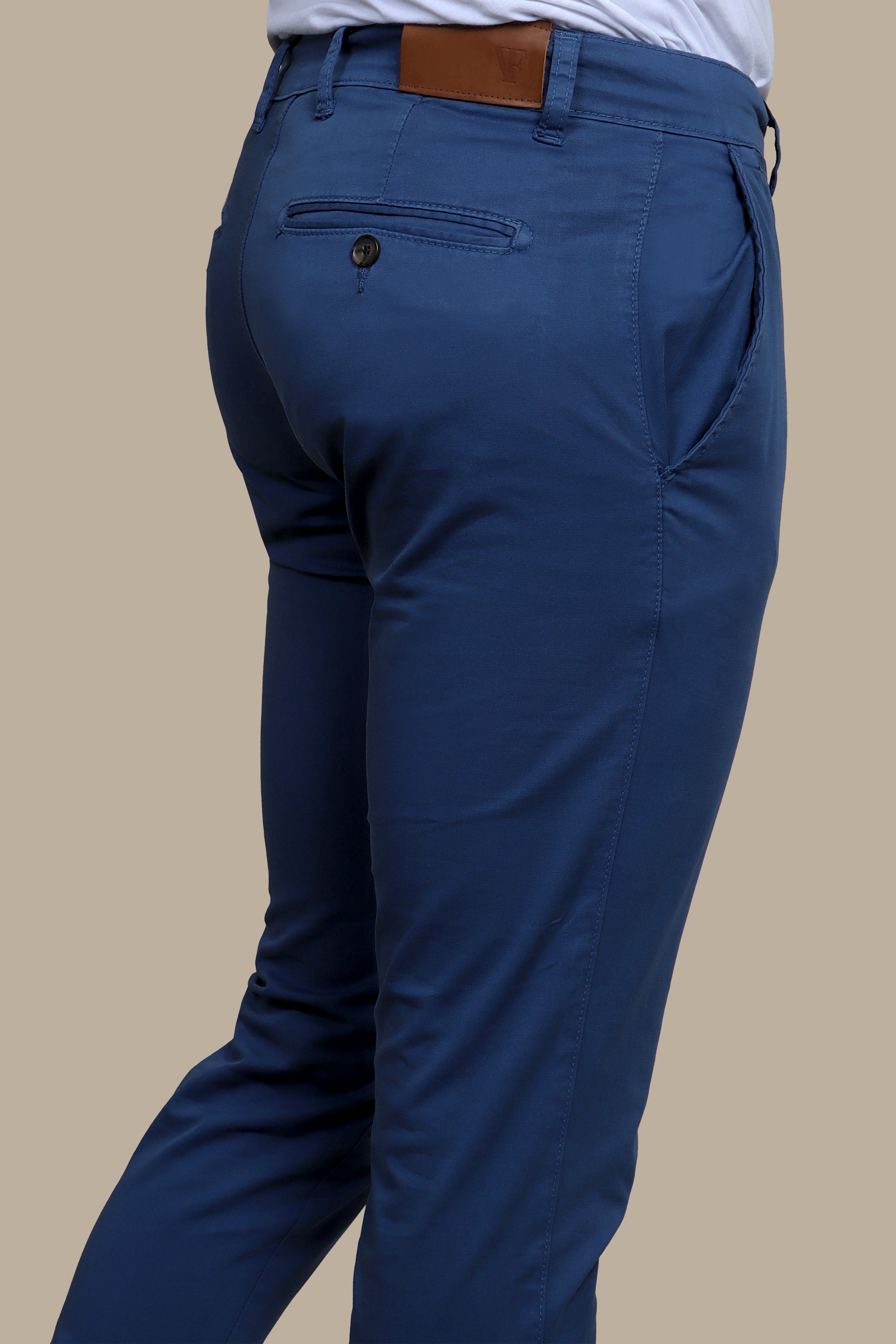 Blue Bliss: Embrace Effortless Style with Chino Slim Fit Elegance