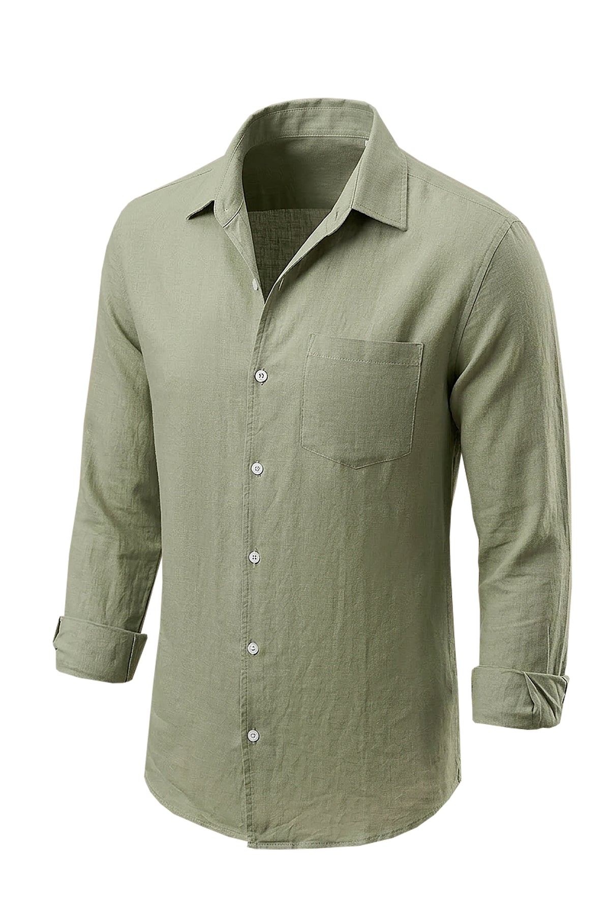 Linen Patch Pocket Shirt